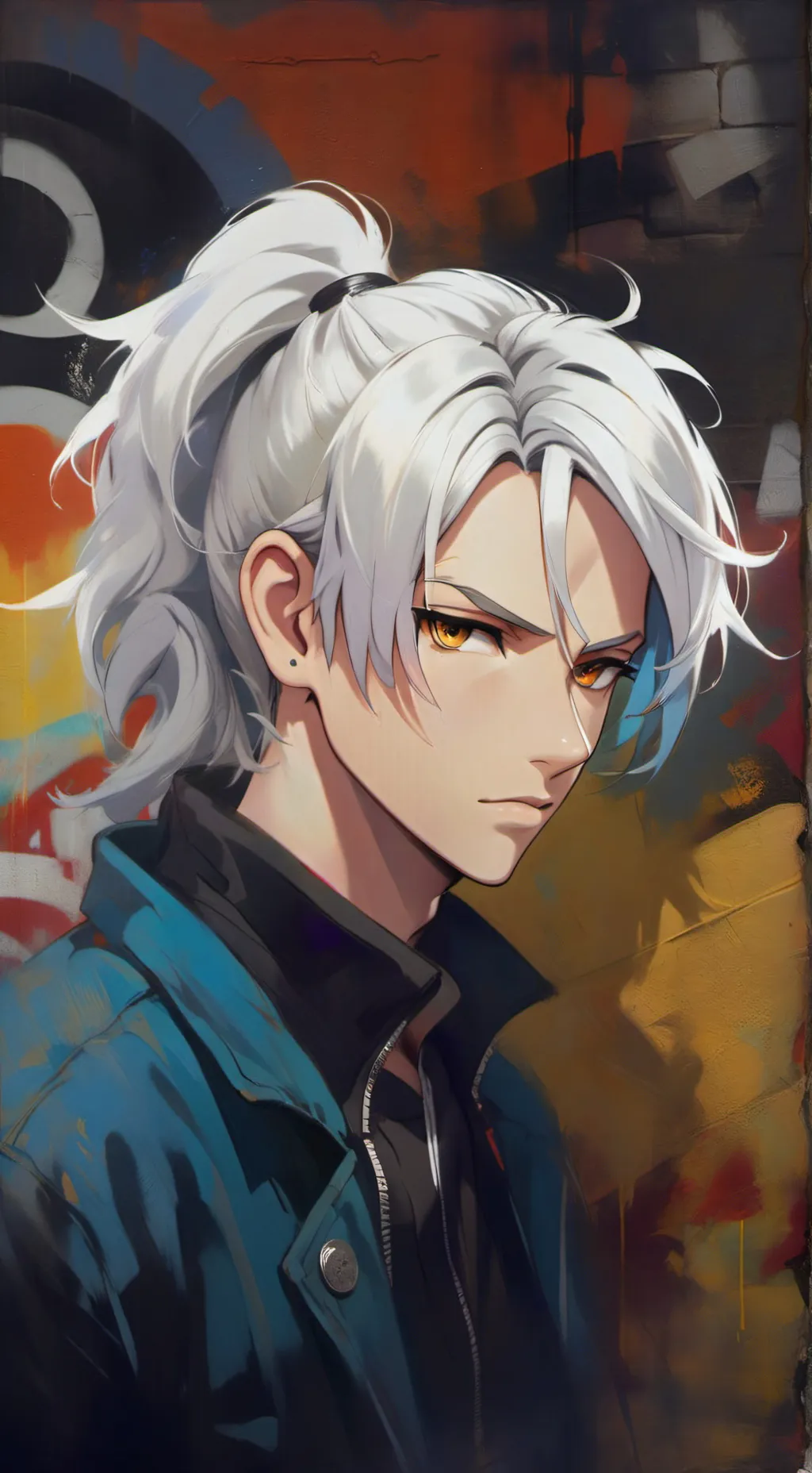 ai character: Desmond  background