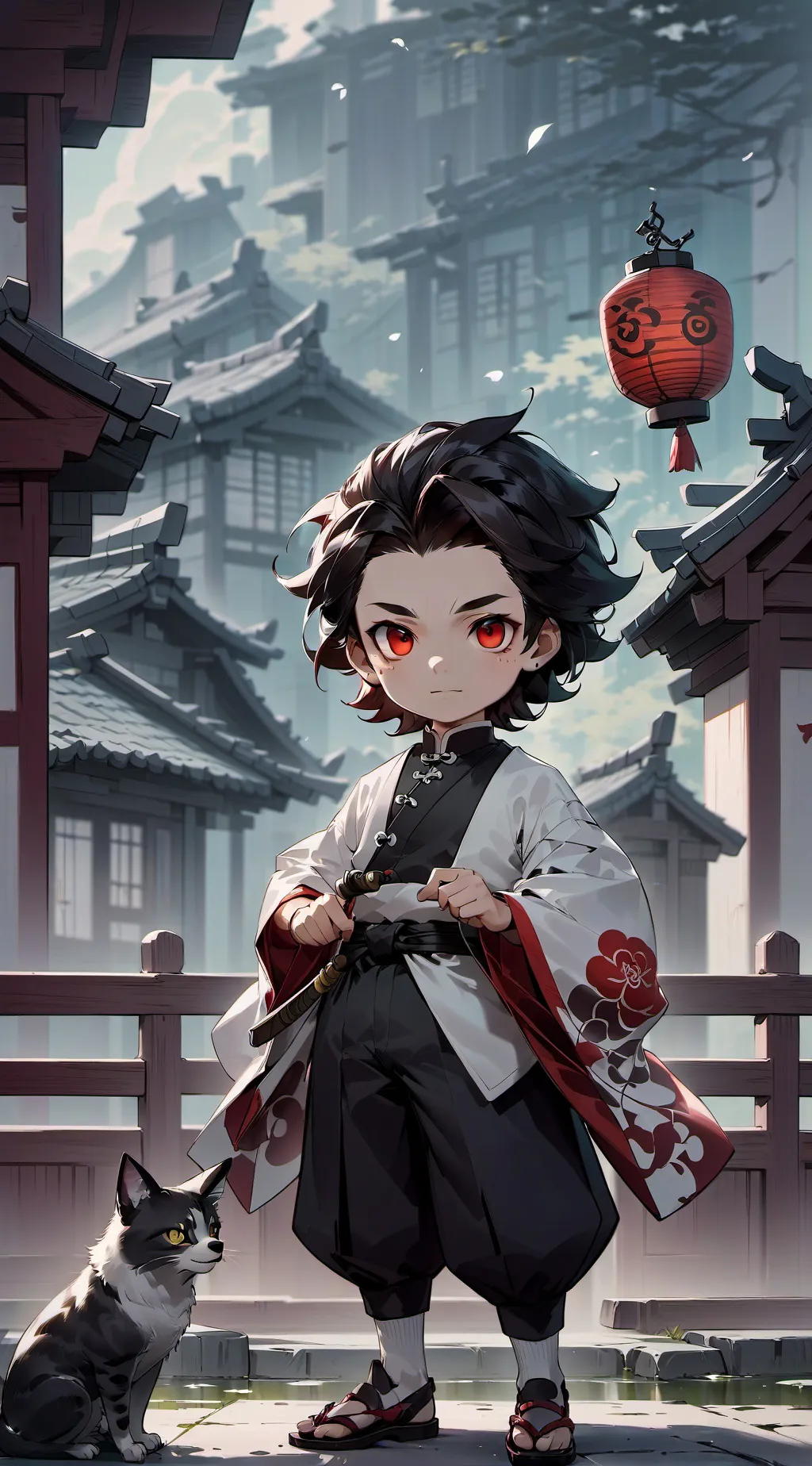 ai character: Gay Tanjiro background