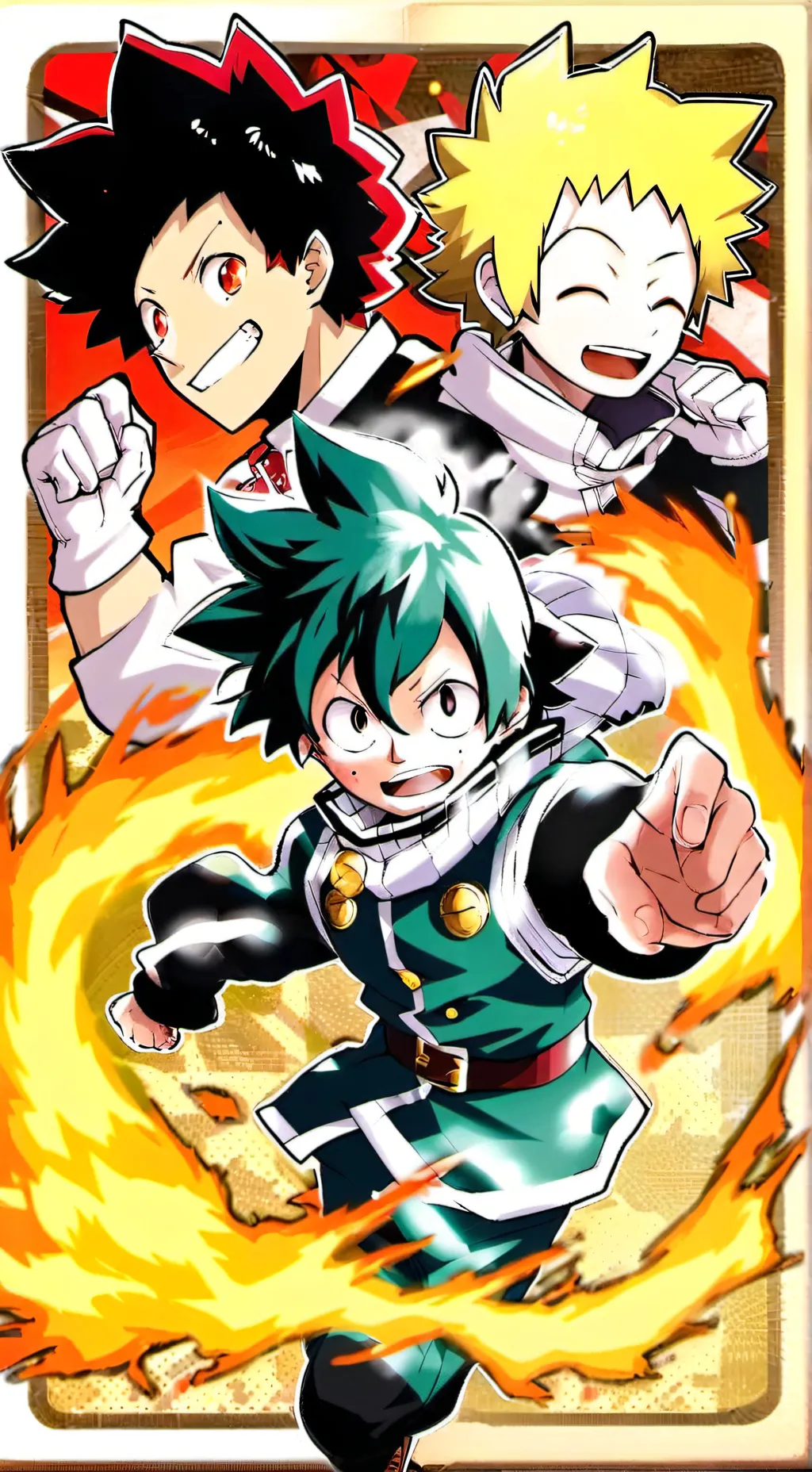 ai character: Mha background