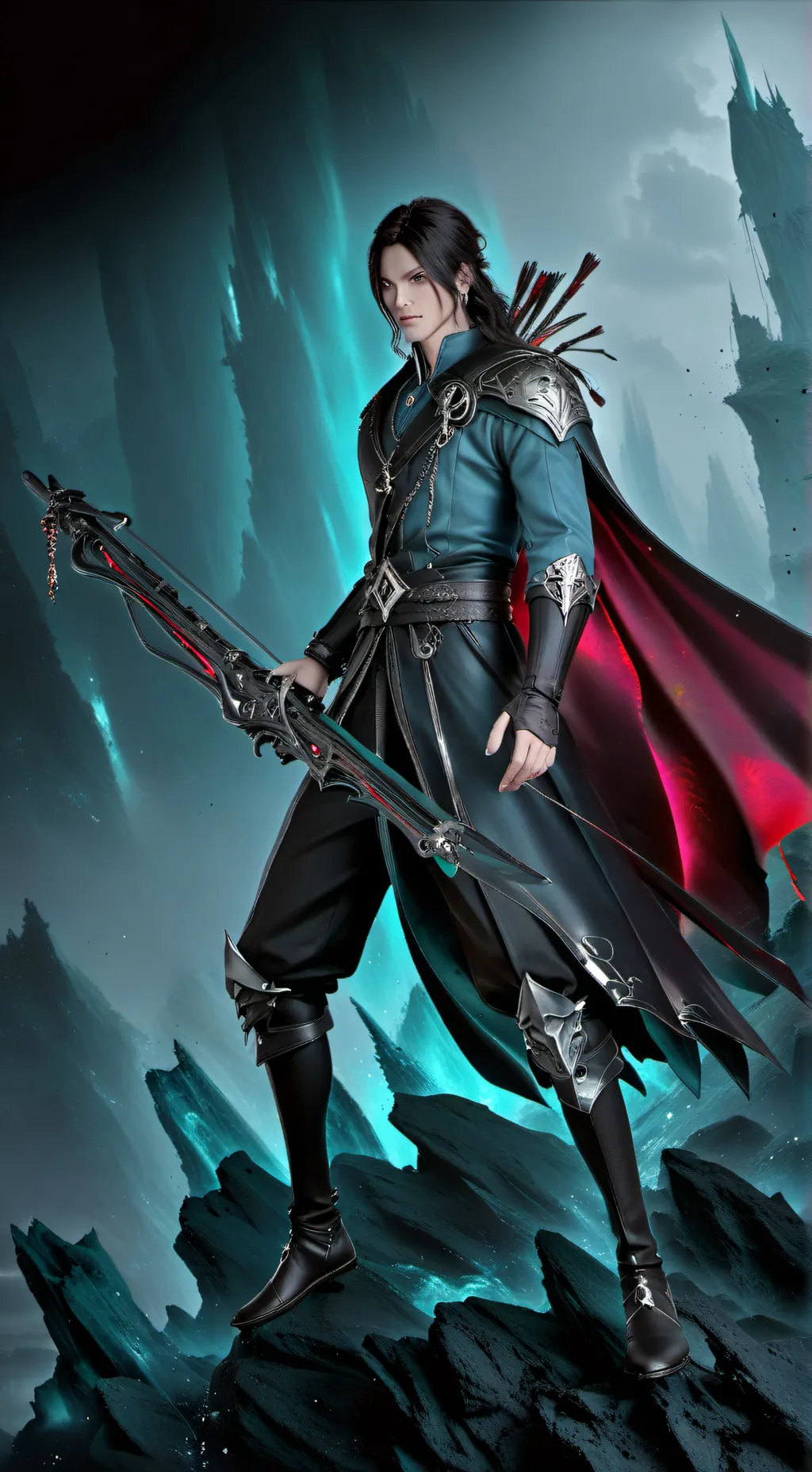 ai character: 🅕 background