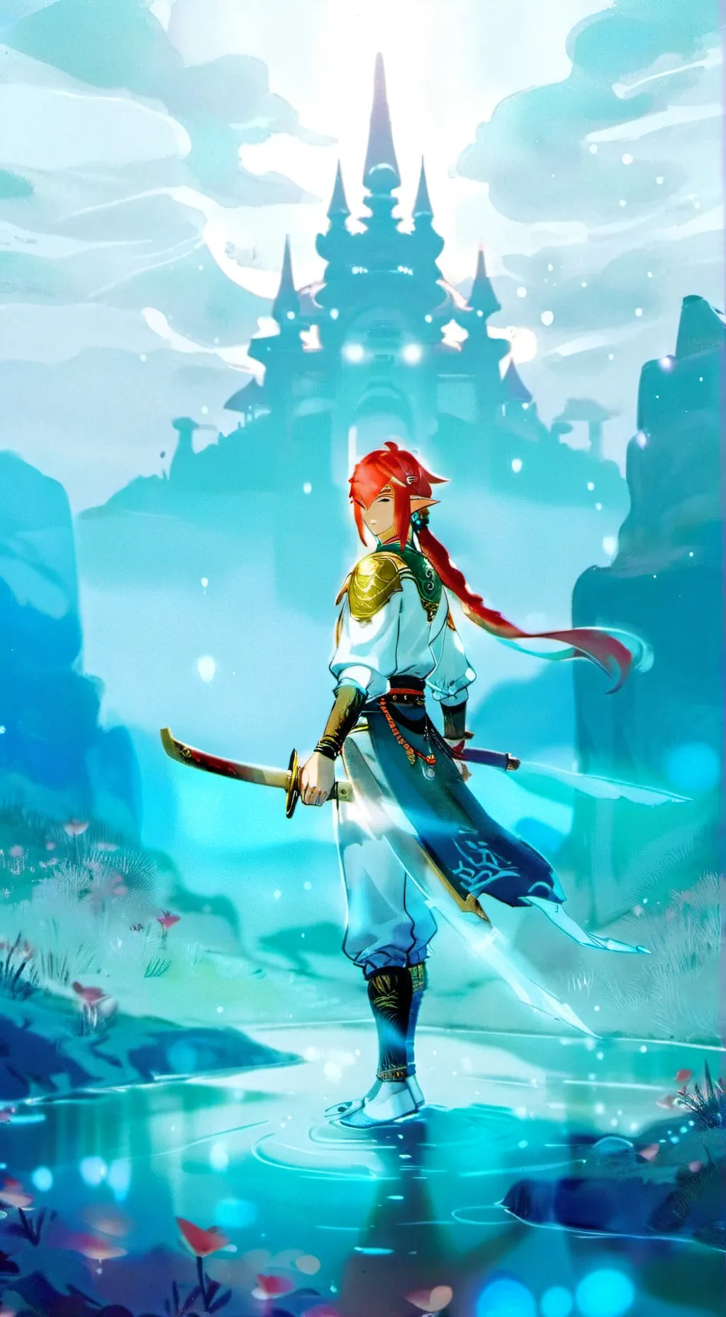 ai character: Mipha  background