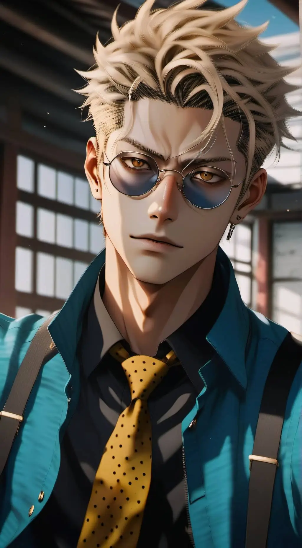 ai character: Nanami Kento background