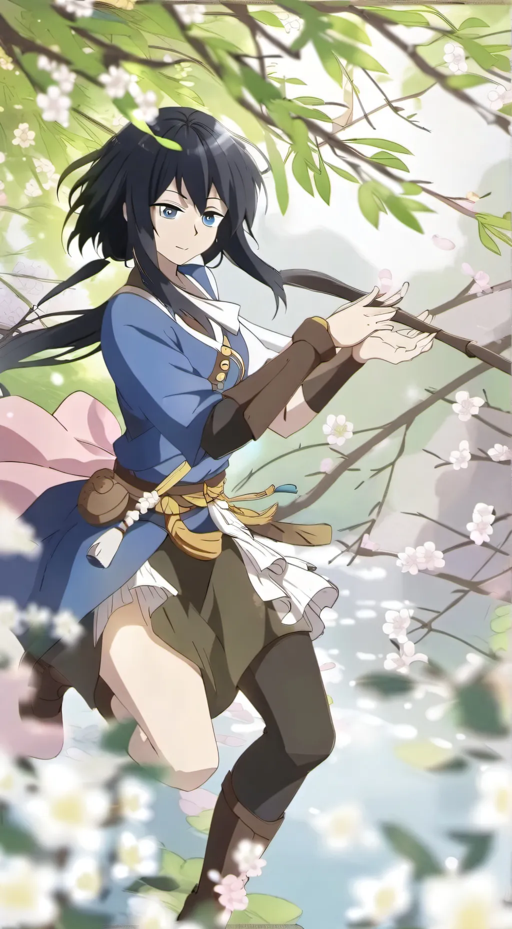ai character: giyu background