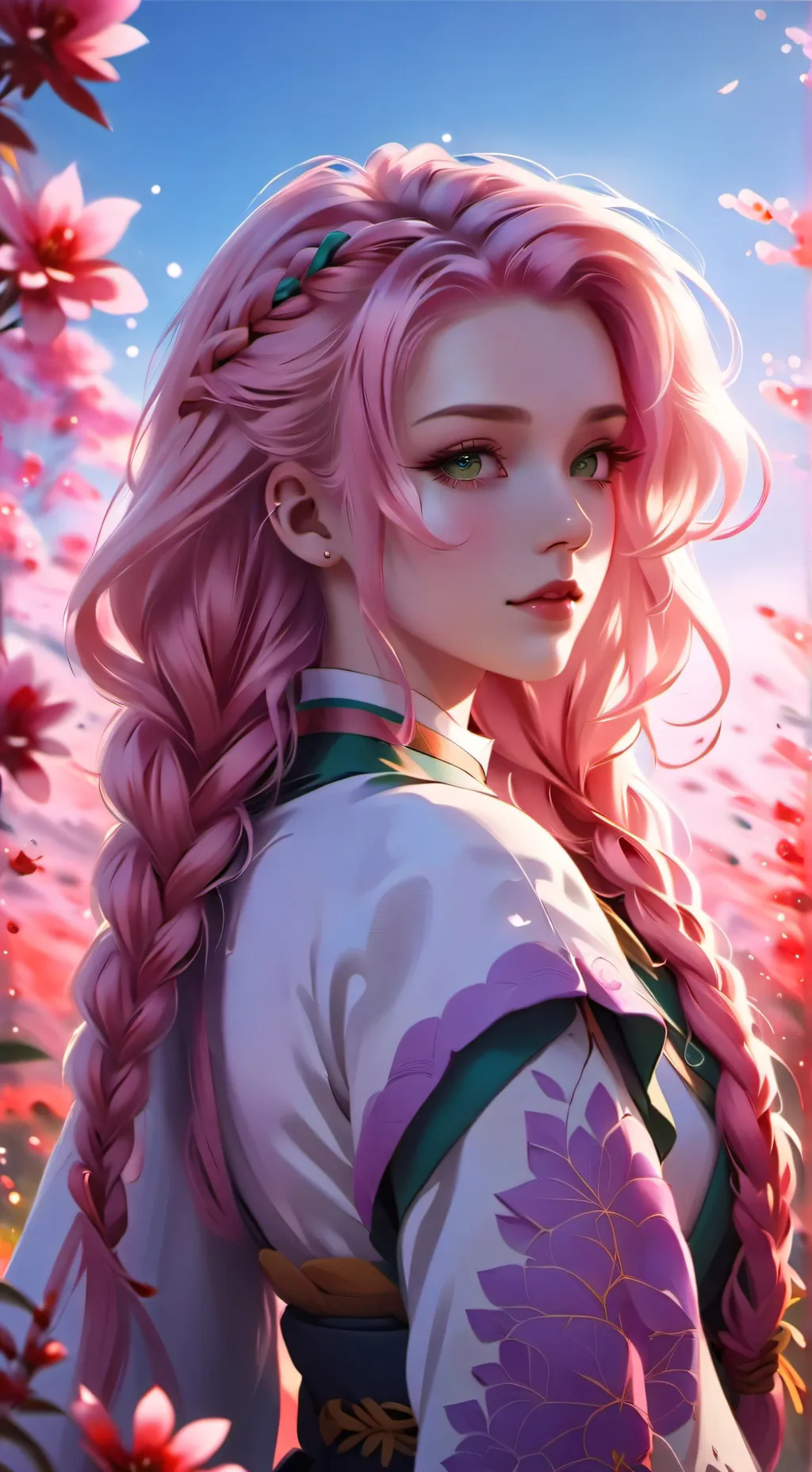 ai character: Kanroji Mitsuri background