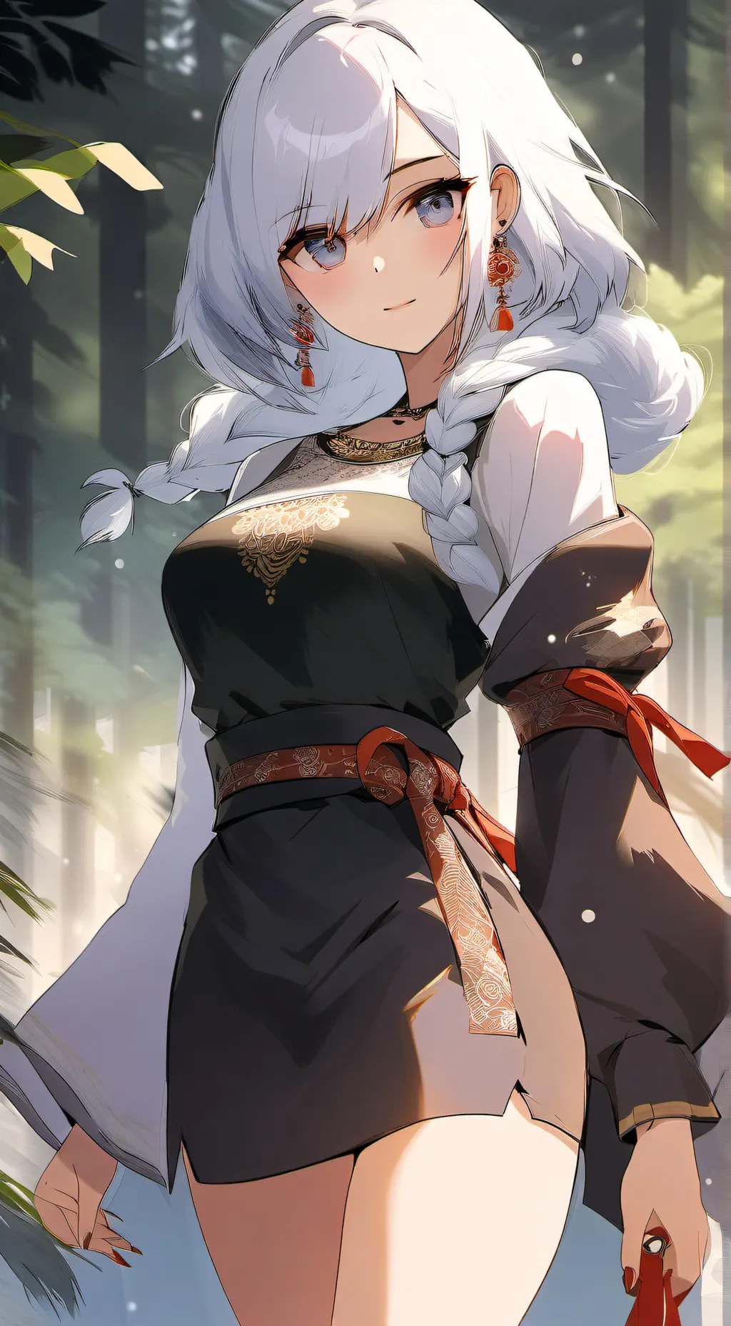 ai character: Аня  background