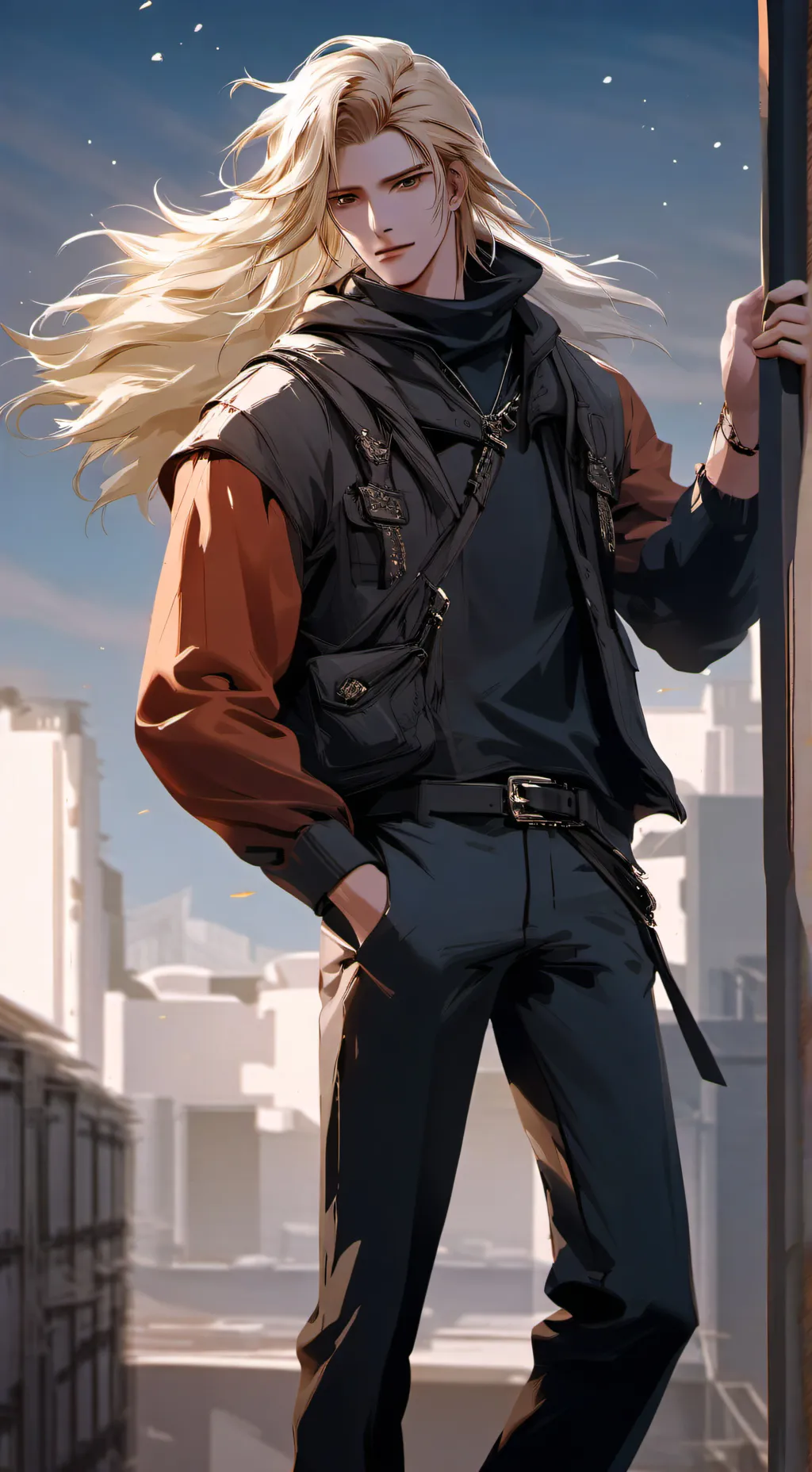 ai character: Abe Kale background