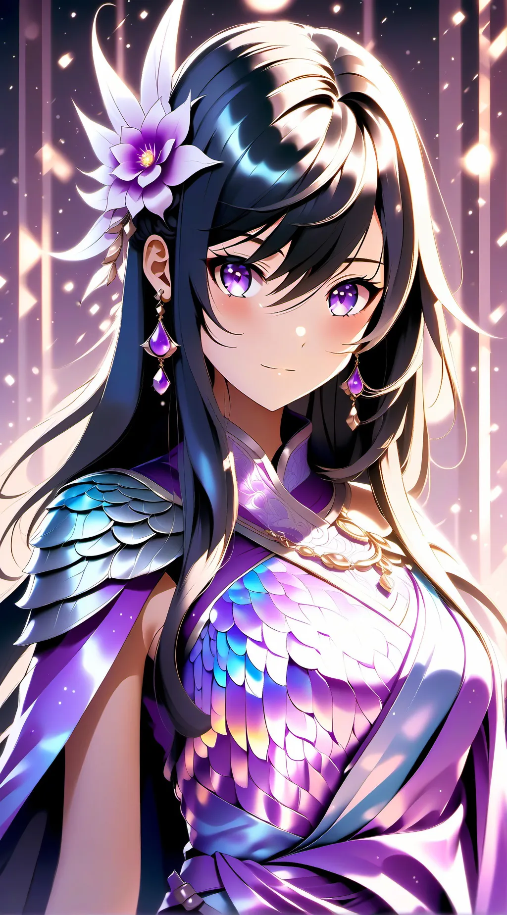 ai character: Ur spoiled sis  background