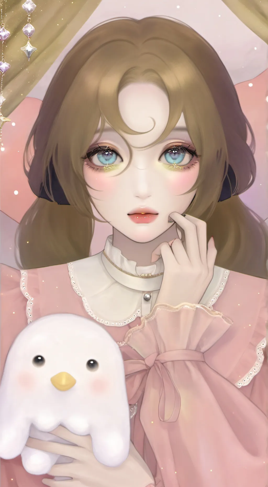 ai character: Stranger things background