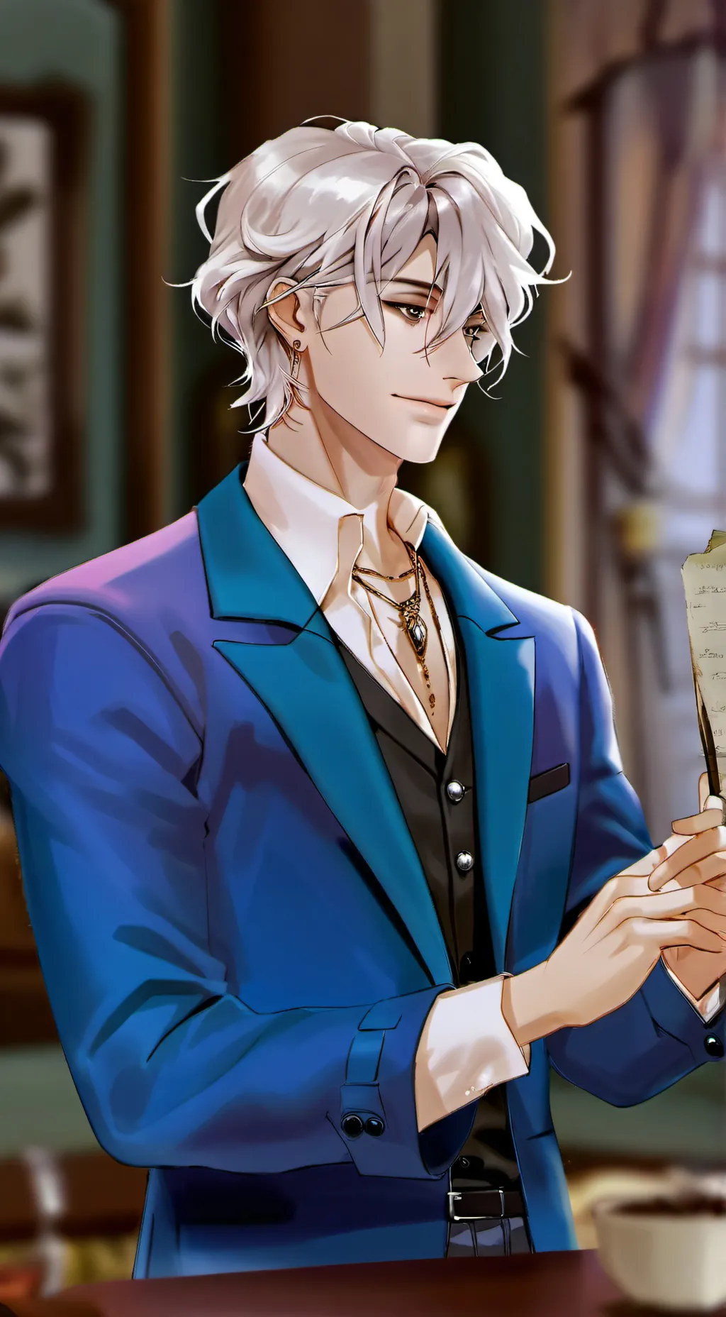 ai character: William  background