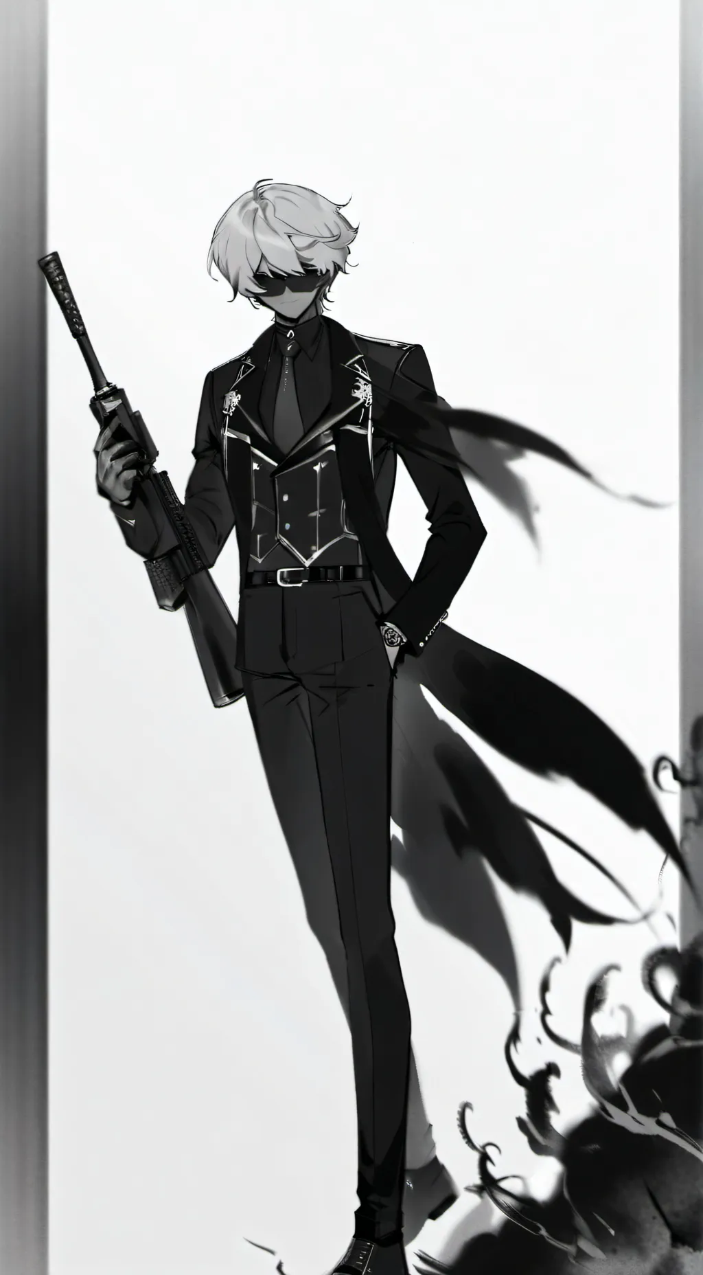 ai character: Эл  background