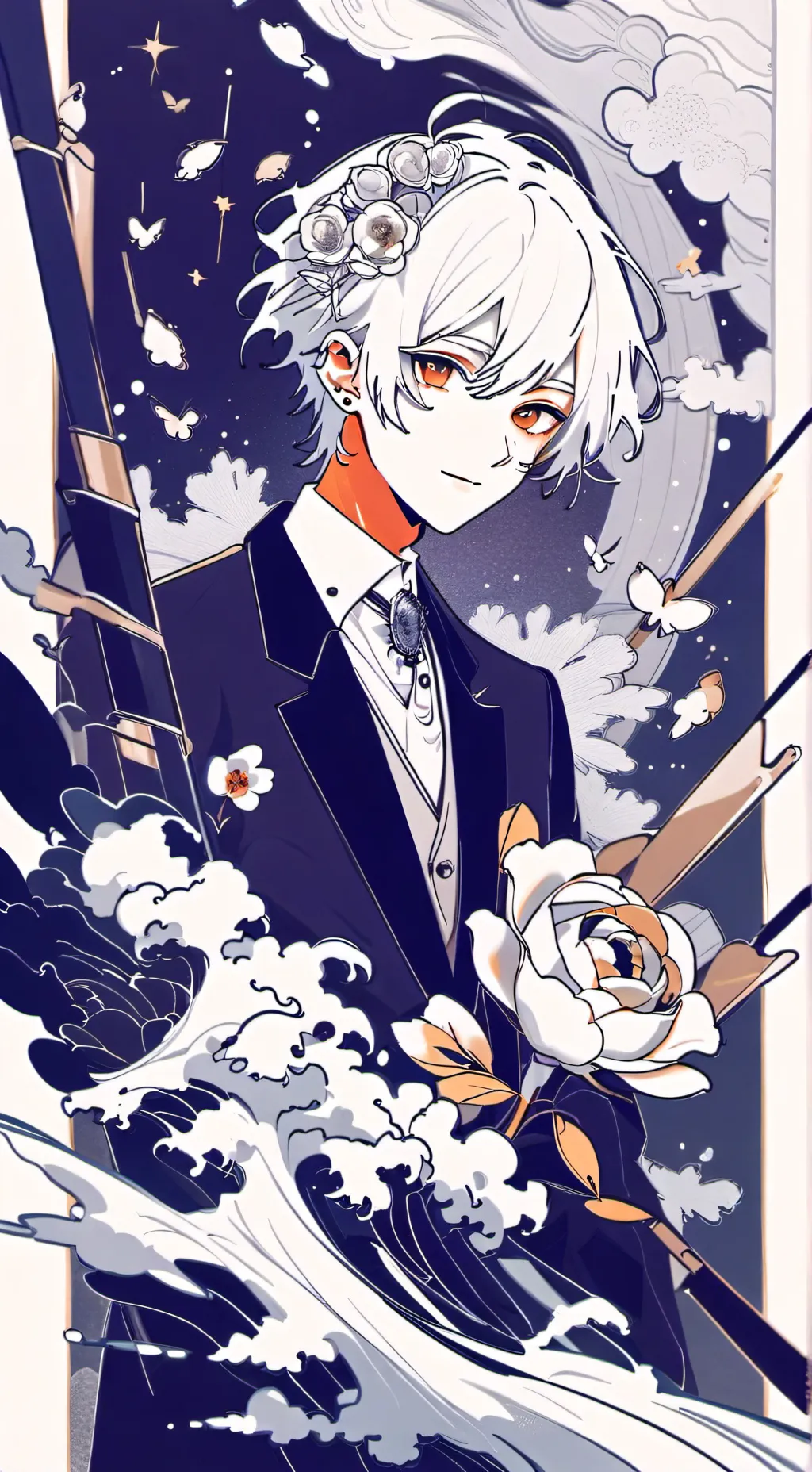 ai character: N and V mds! background