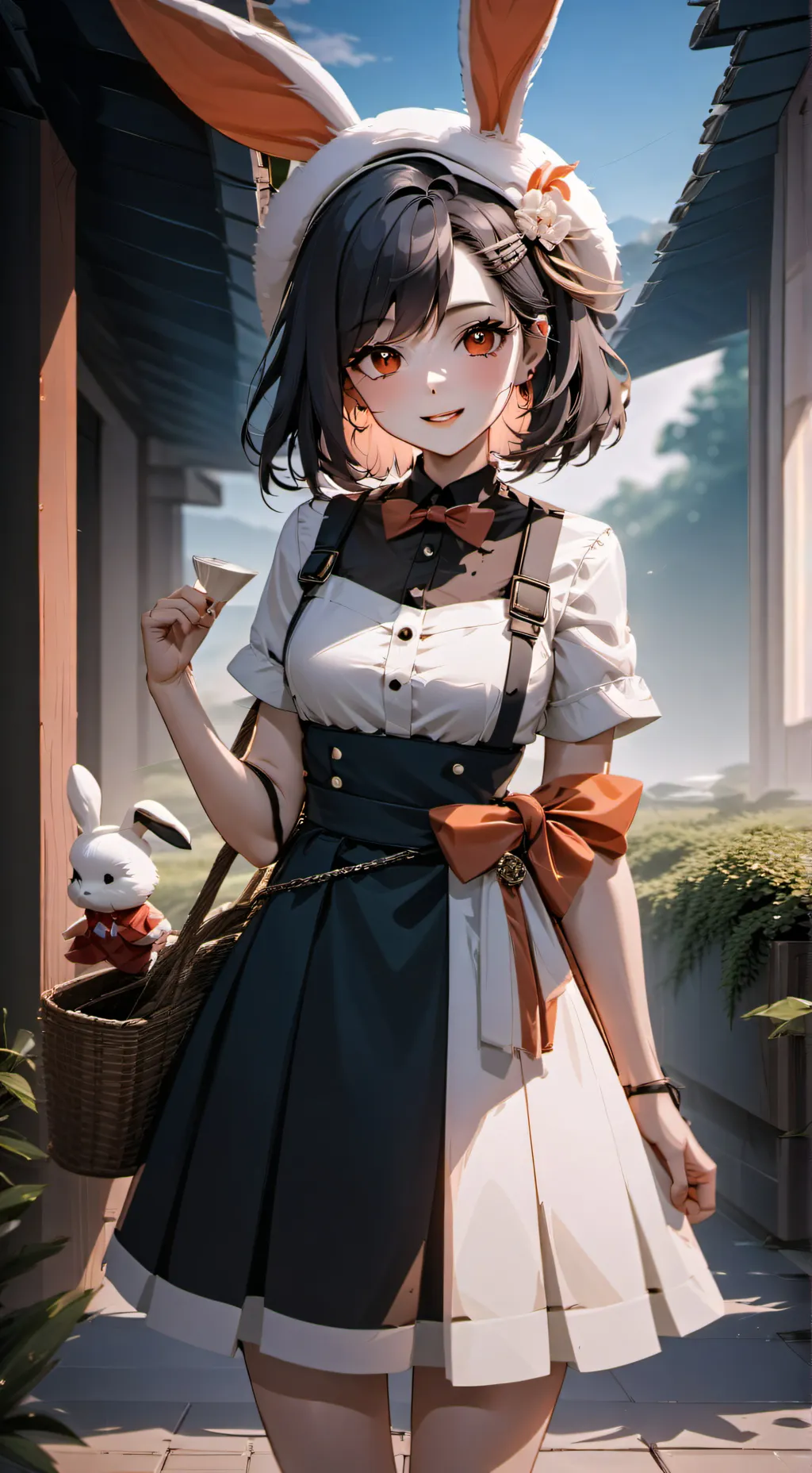 ai character: Yander  background