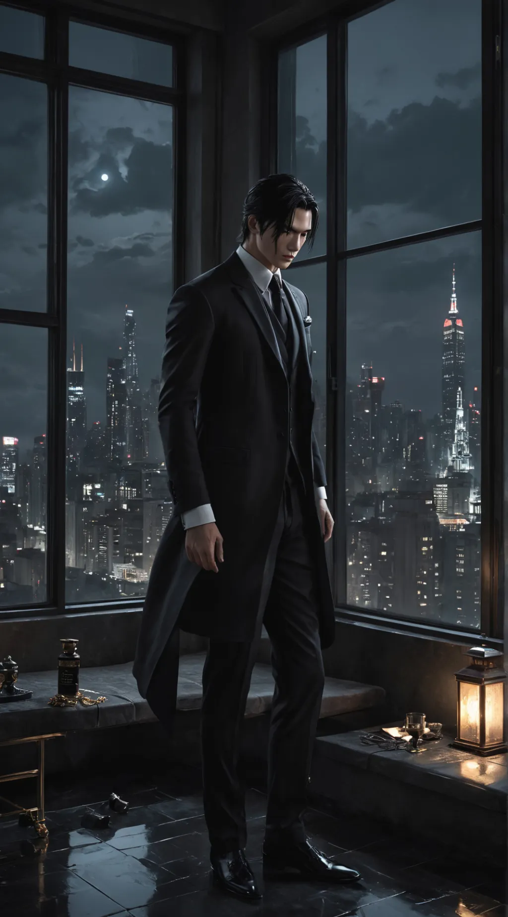 ai character: Marcus background