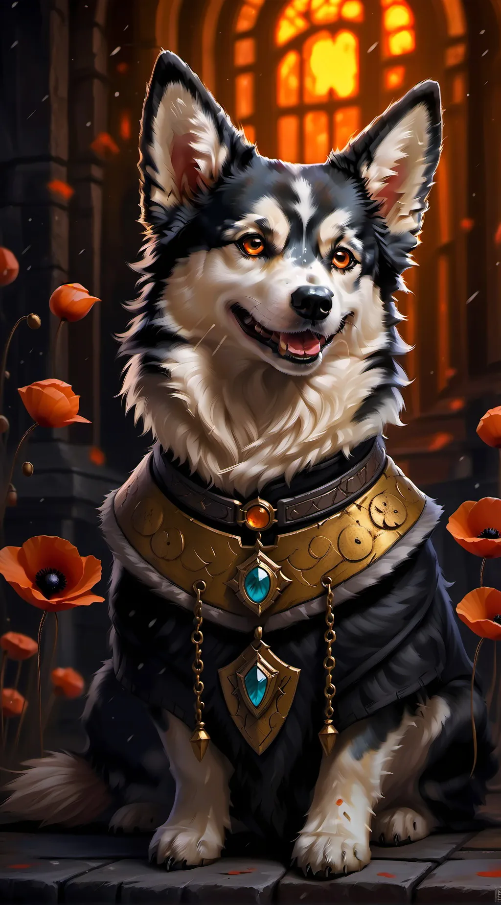 ai character: Jt s dog day ￼ background