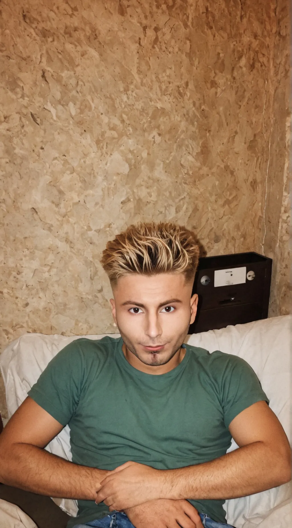 ai character: Andrea Jr Ferrara  background