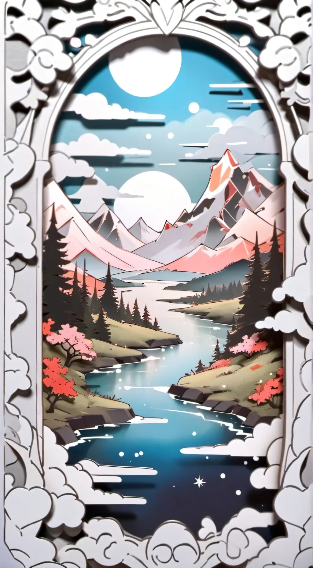 ai character: •Dandy's World• background