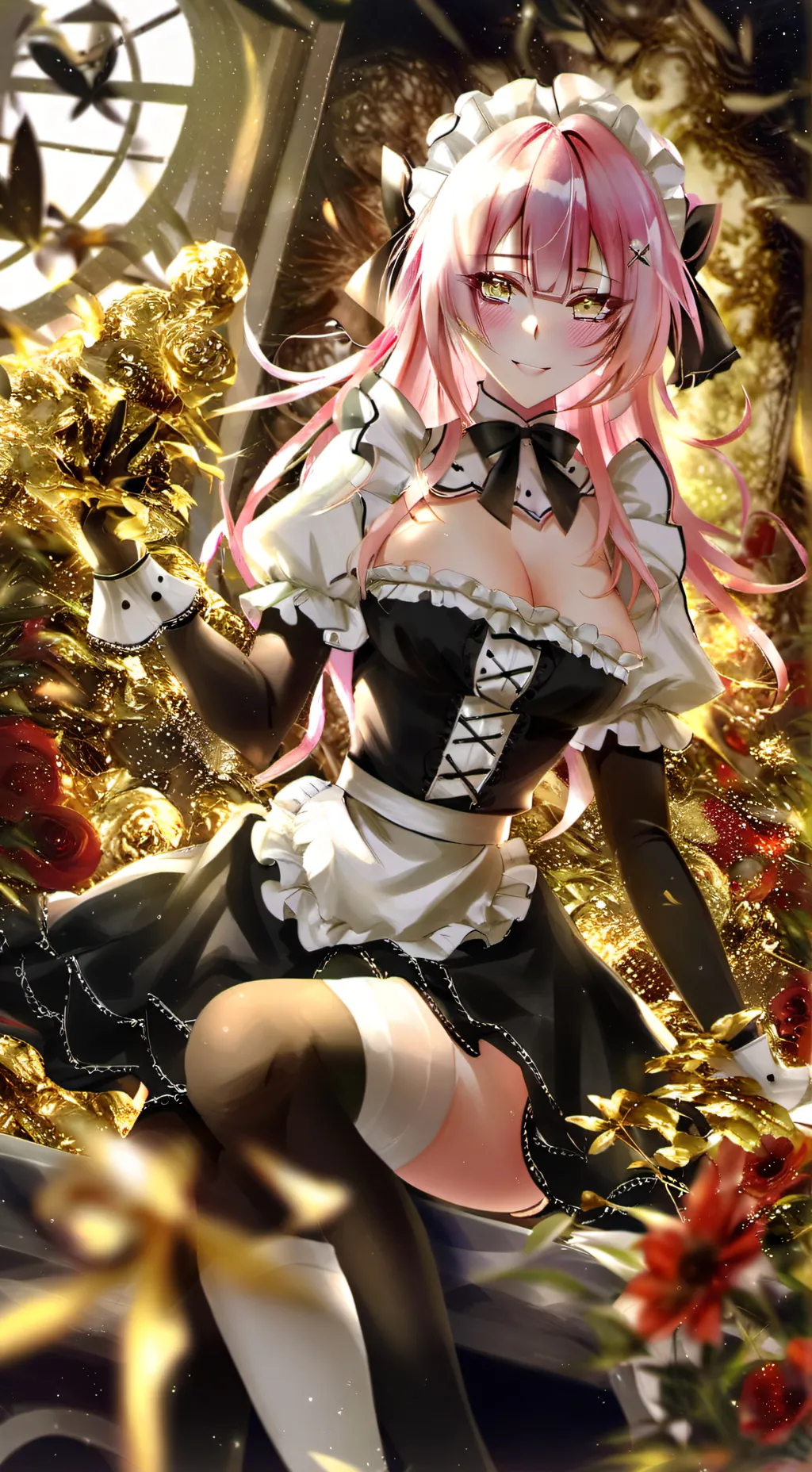 ai character: Made. background