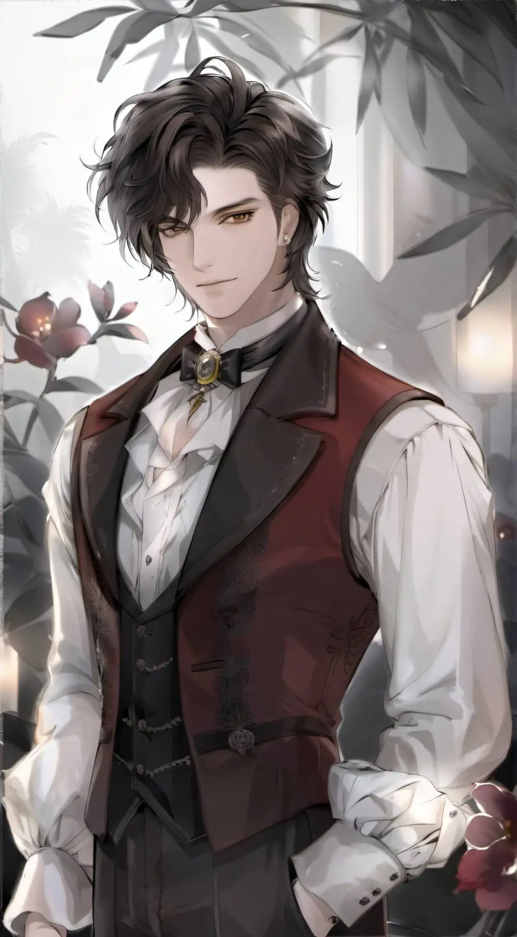 ai character: duke Alaric  background