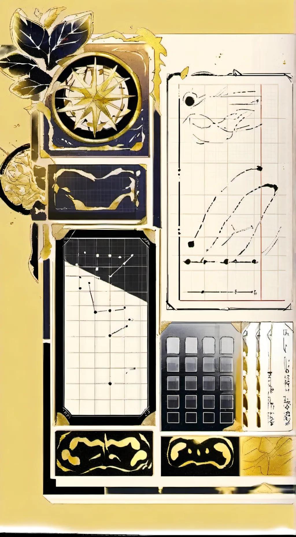 ai character: MATH TEST background