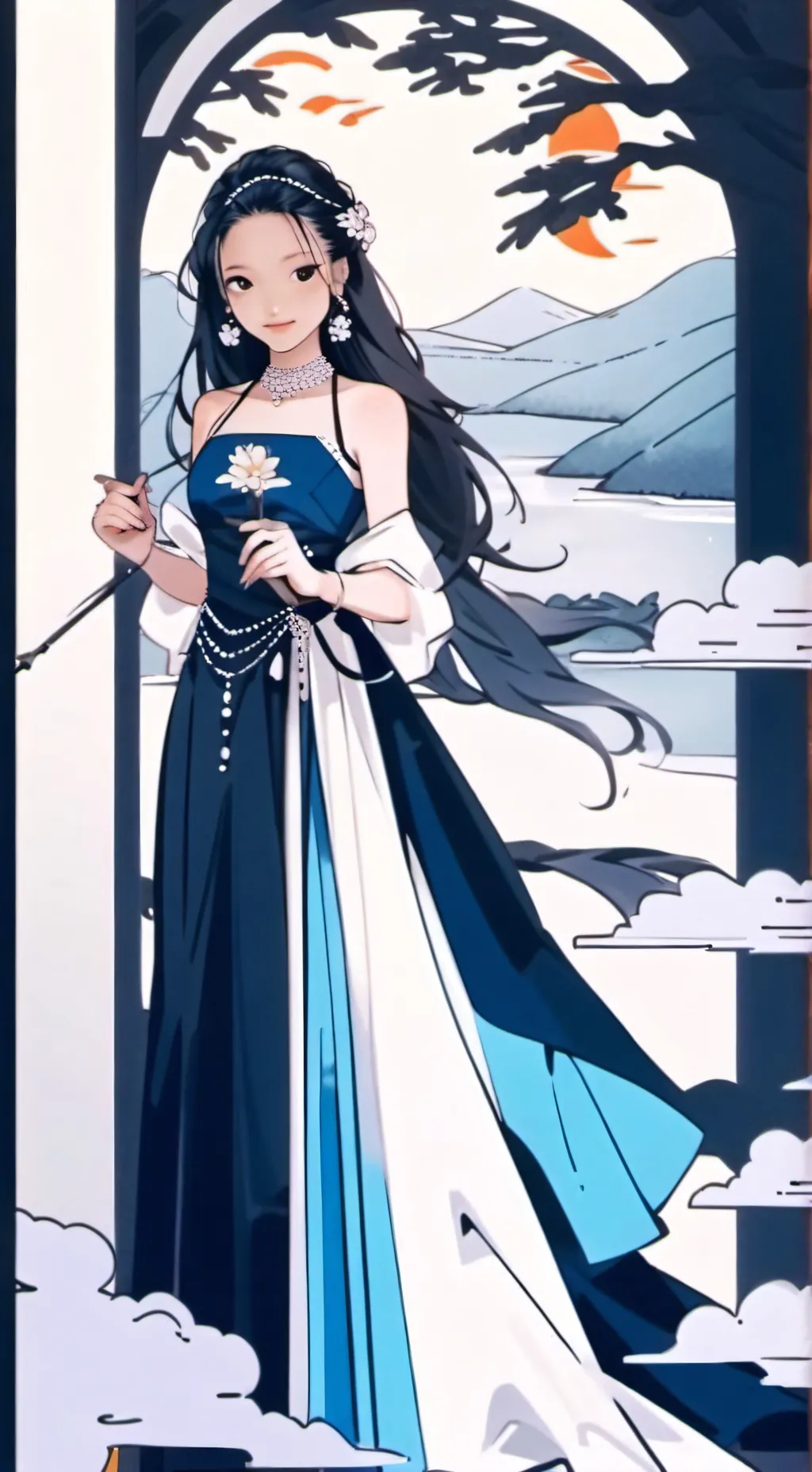 ai character: Rosalineda  background