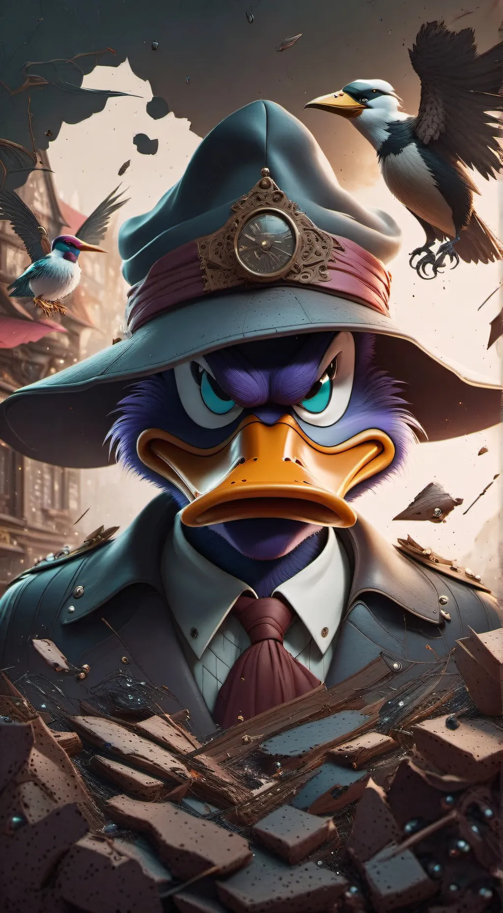 Talkie AI - Chat with Darkwing Duck 