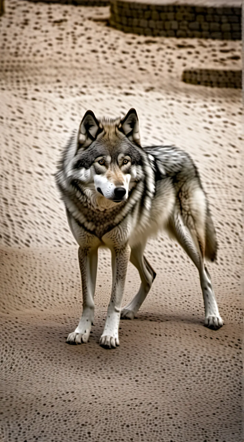 ai character: Bella the Wolf  background