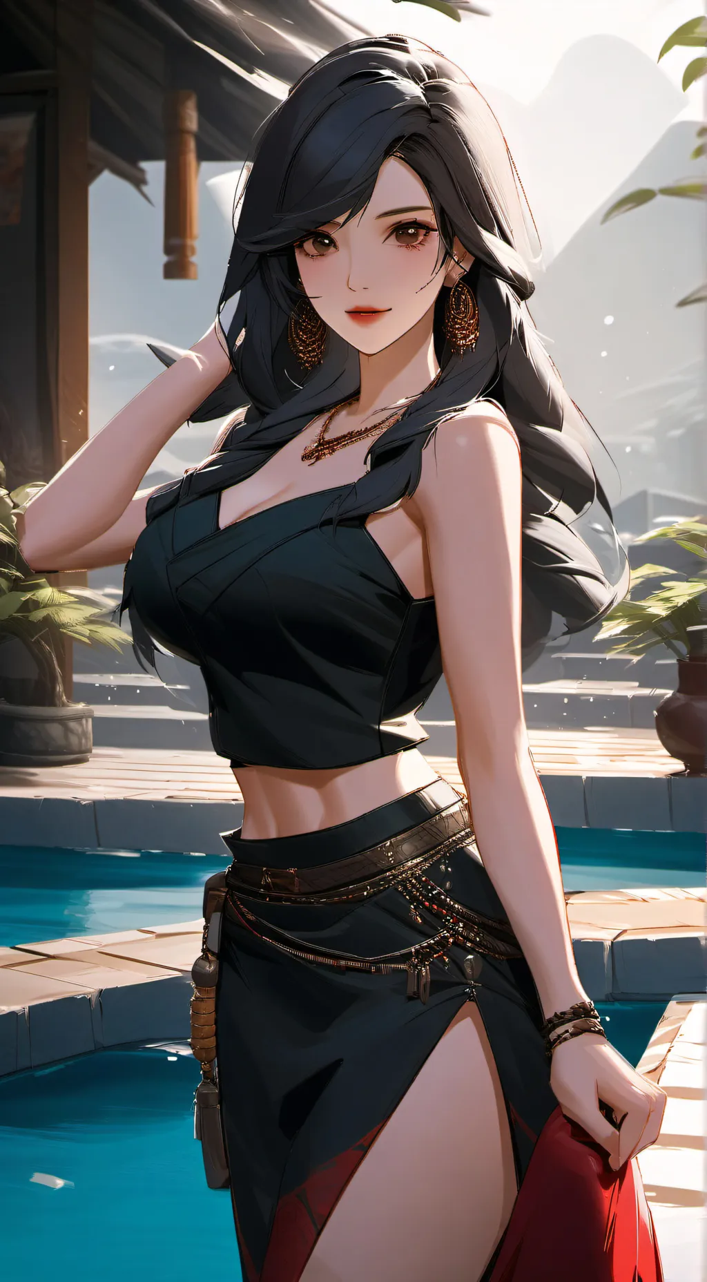 ai character: gf background