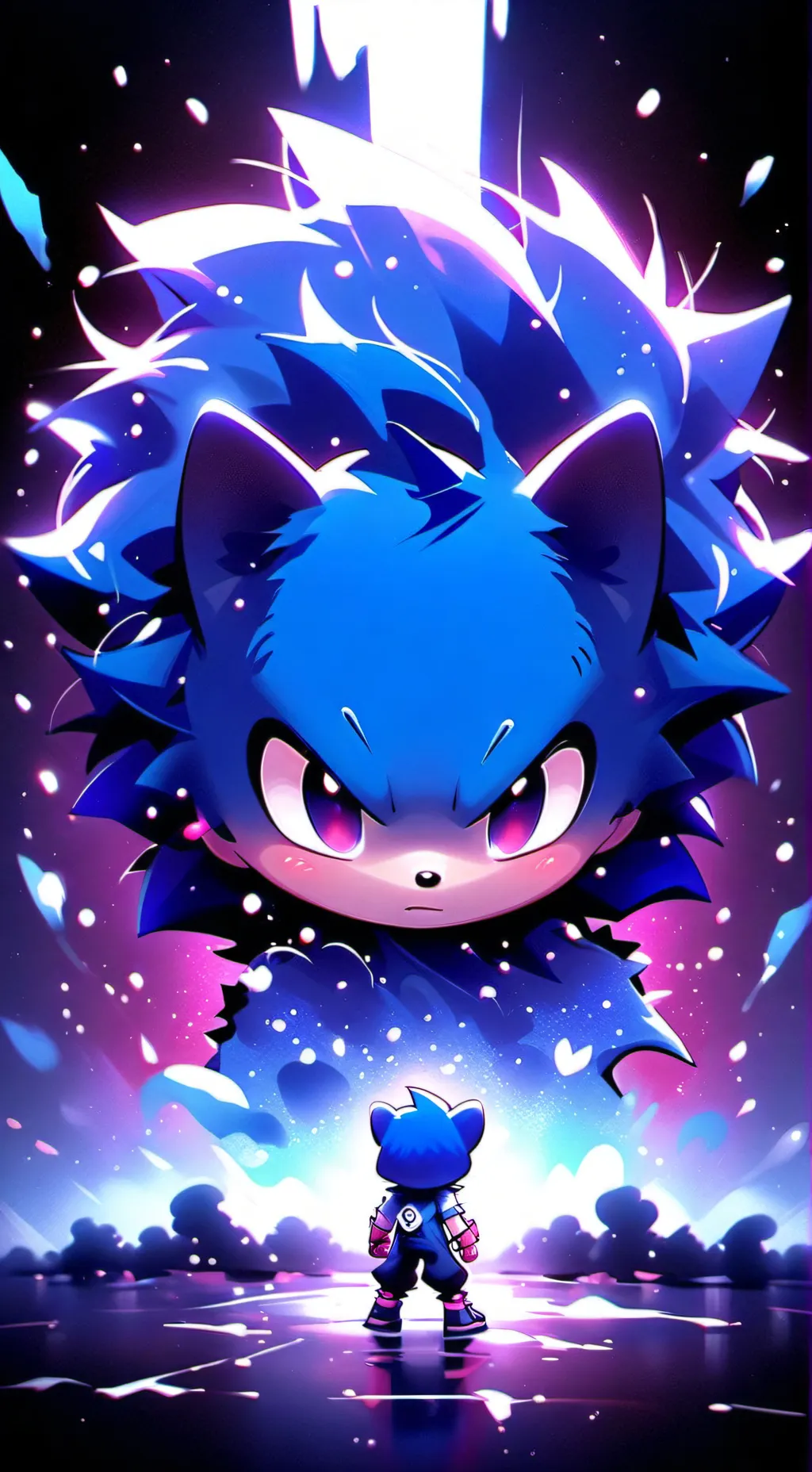 ai character: Sonic crew background