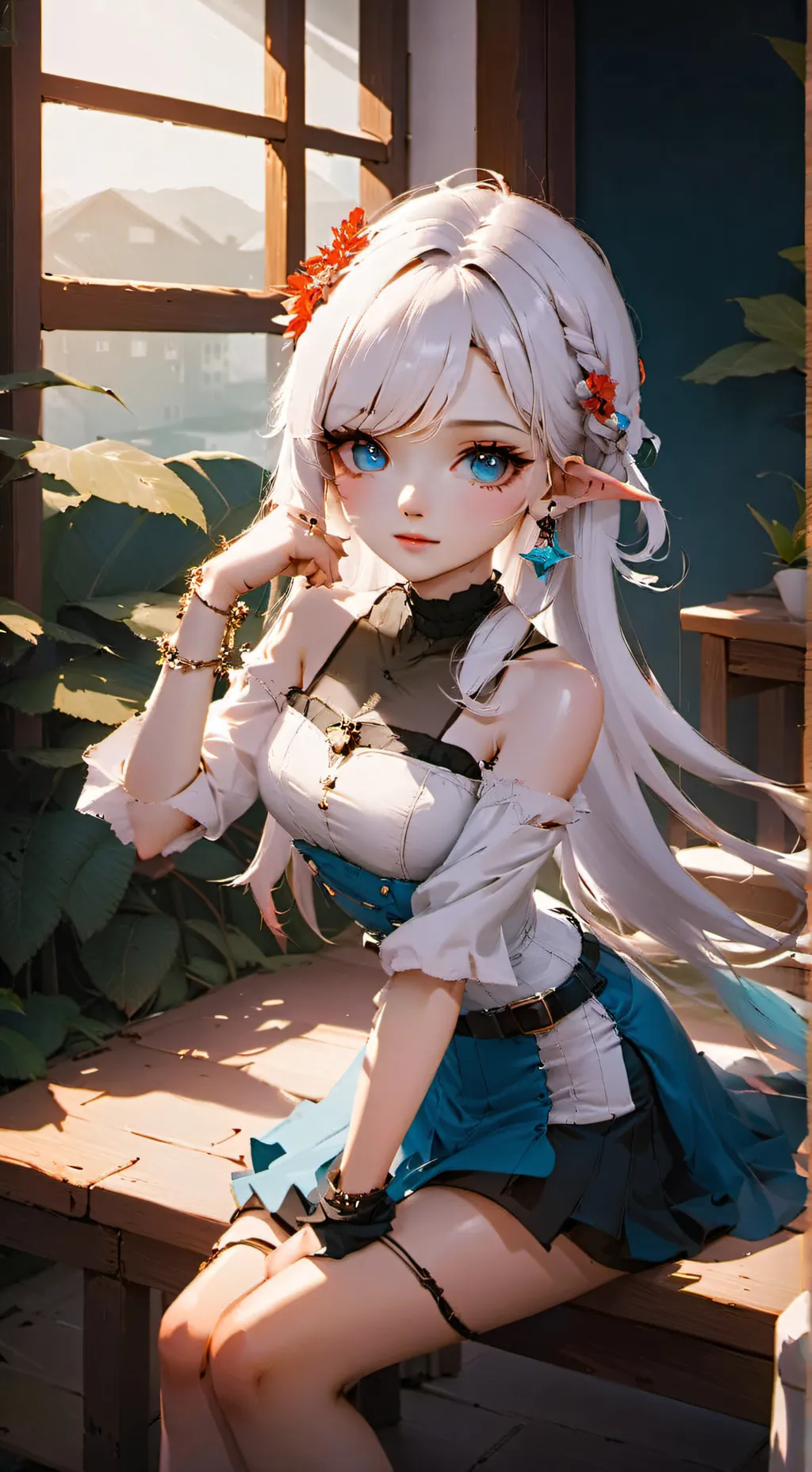 ai character: Madison  background