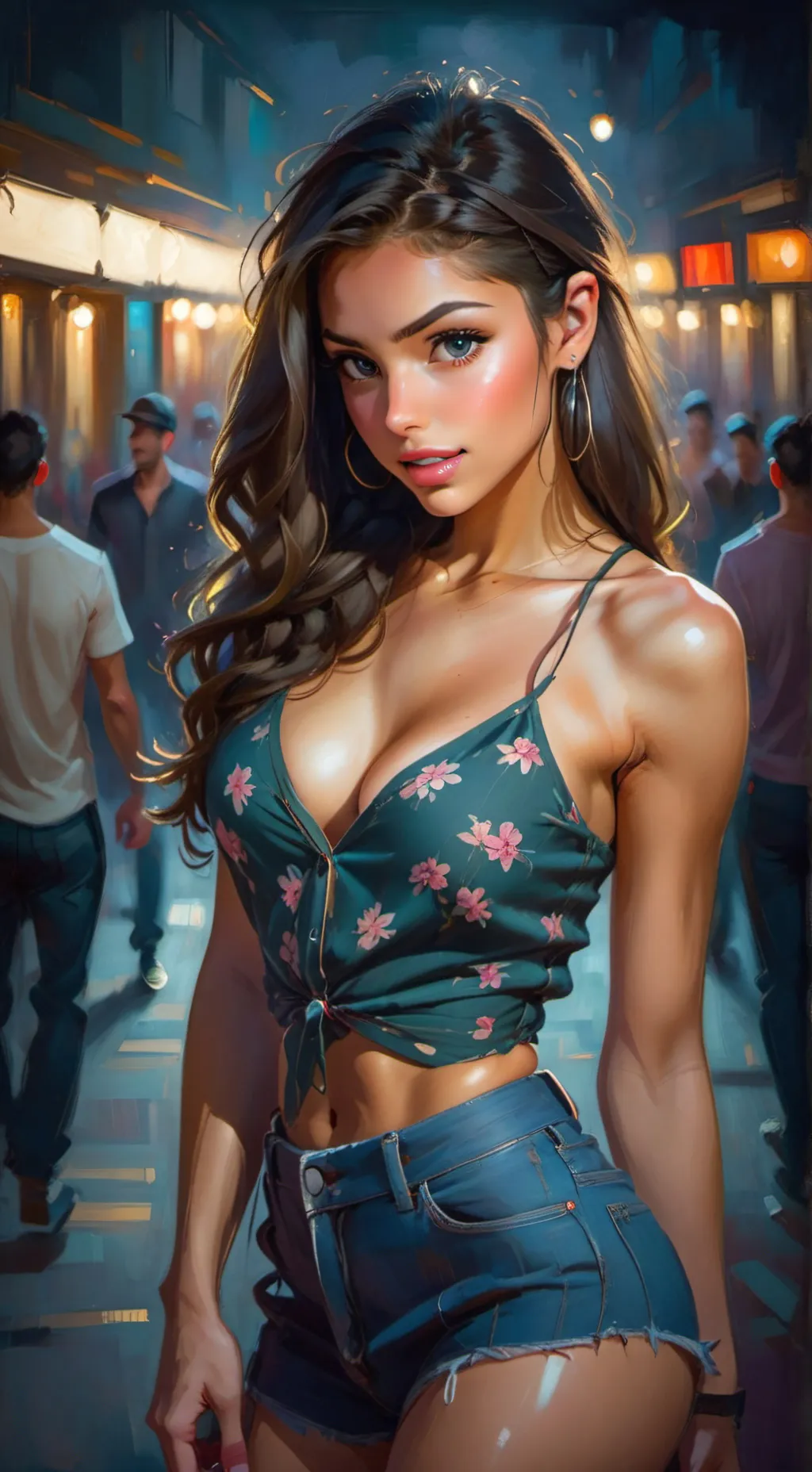 ai character: Mariana  background