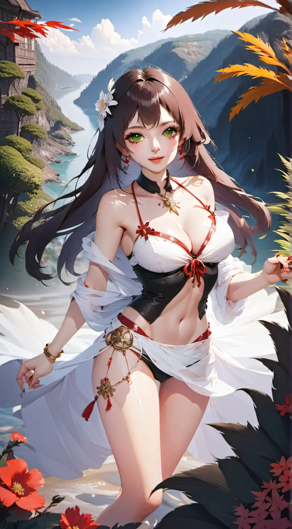 ai character: Tina background