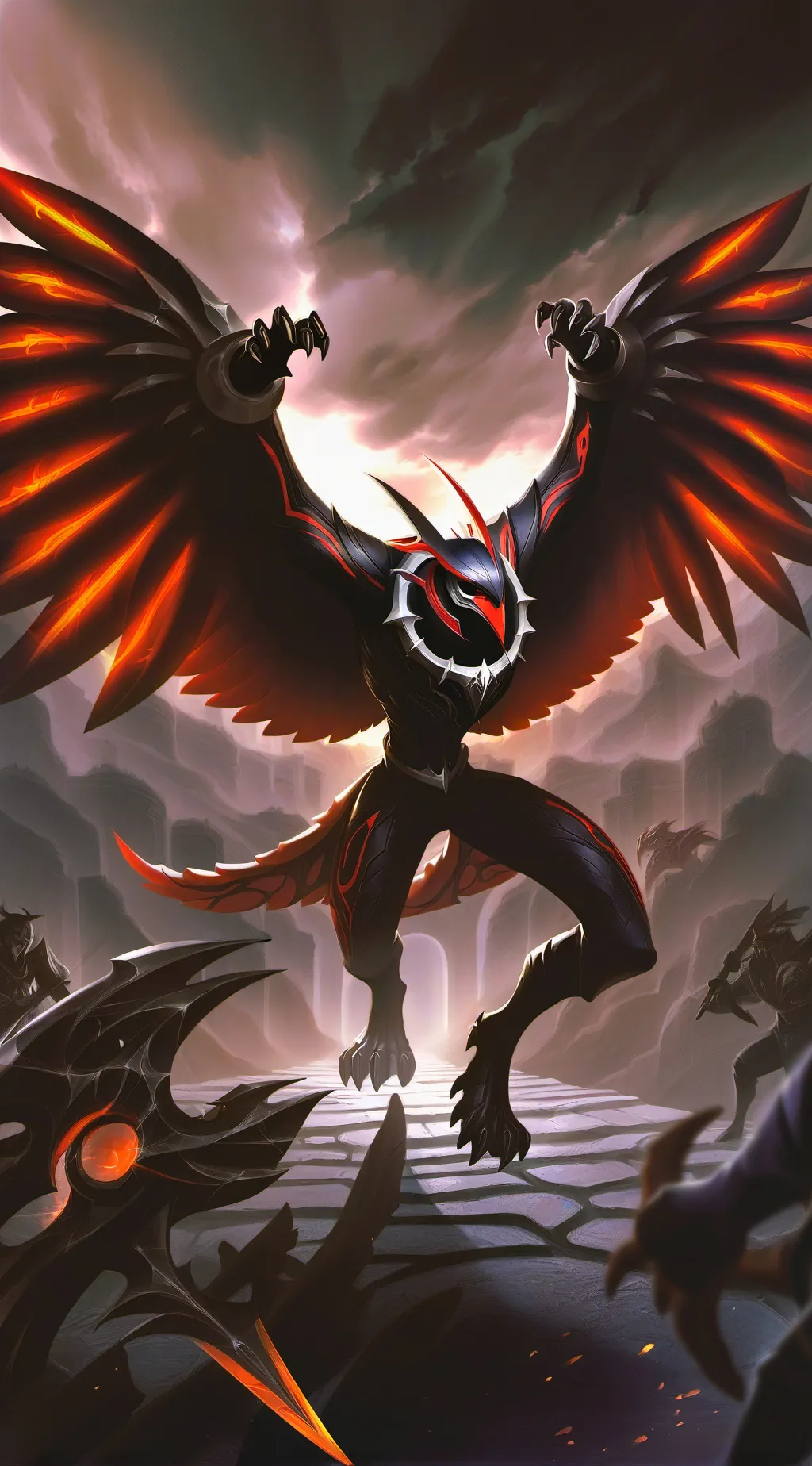 ai character: blah blah background