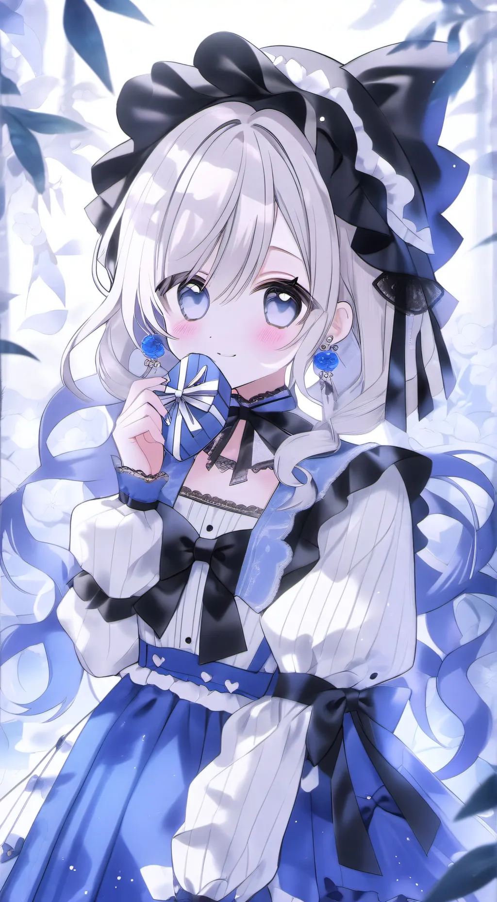 ai character: Hello kitty  background