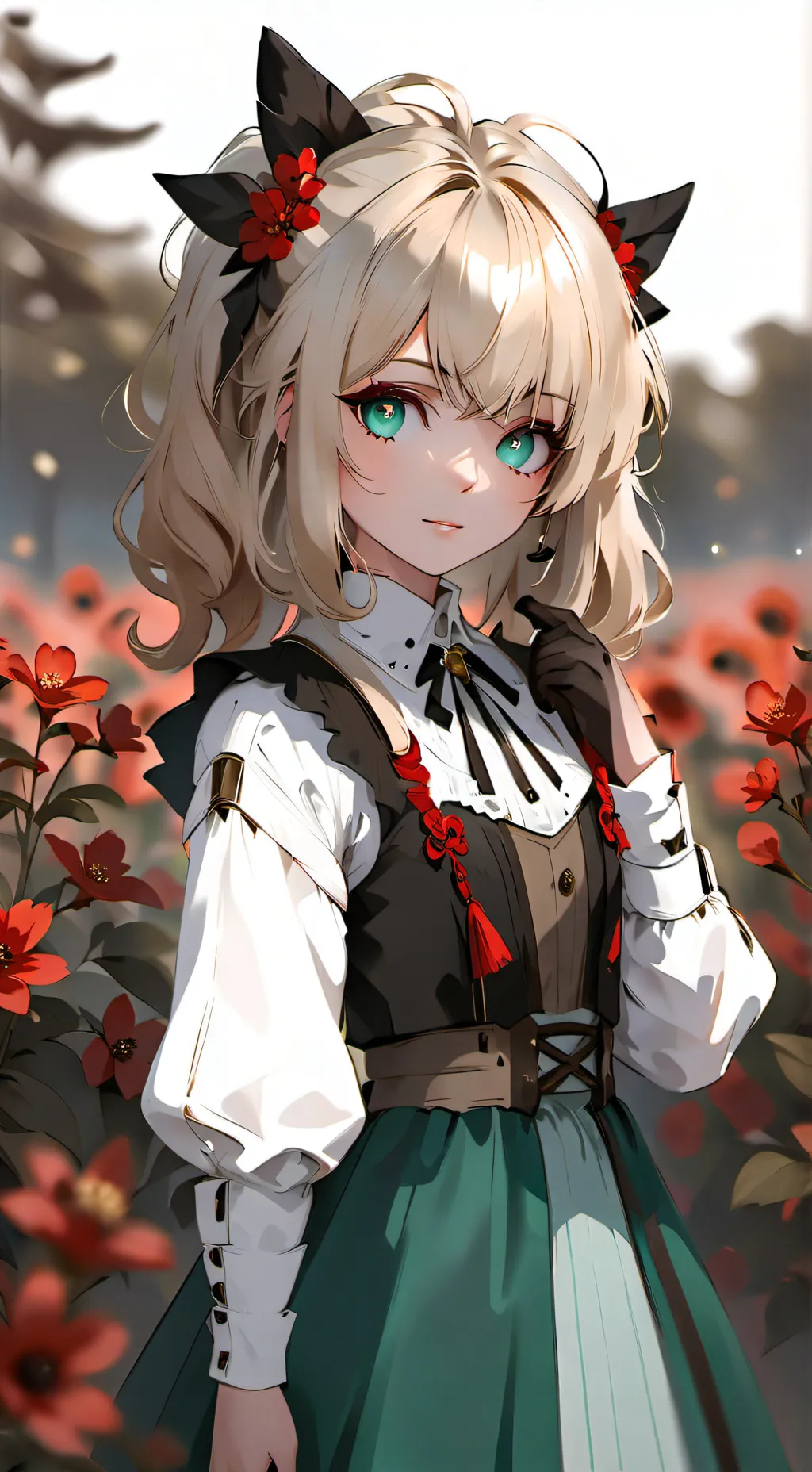 ai character: lily background