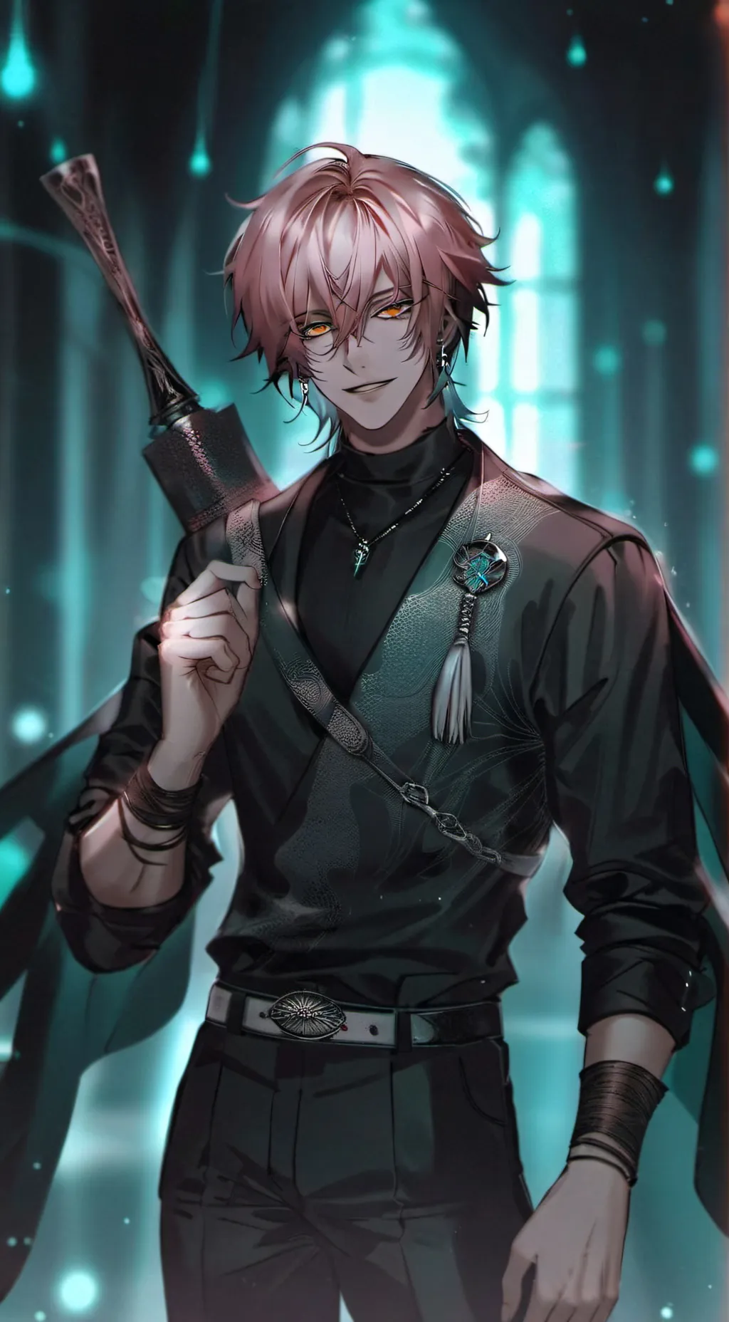 ai character: Matthew Fox  background