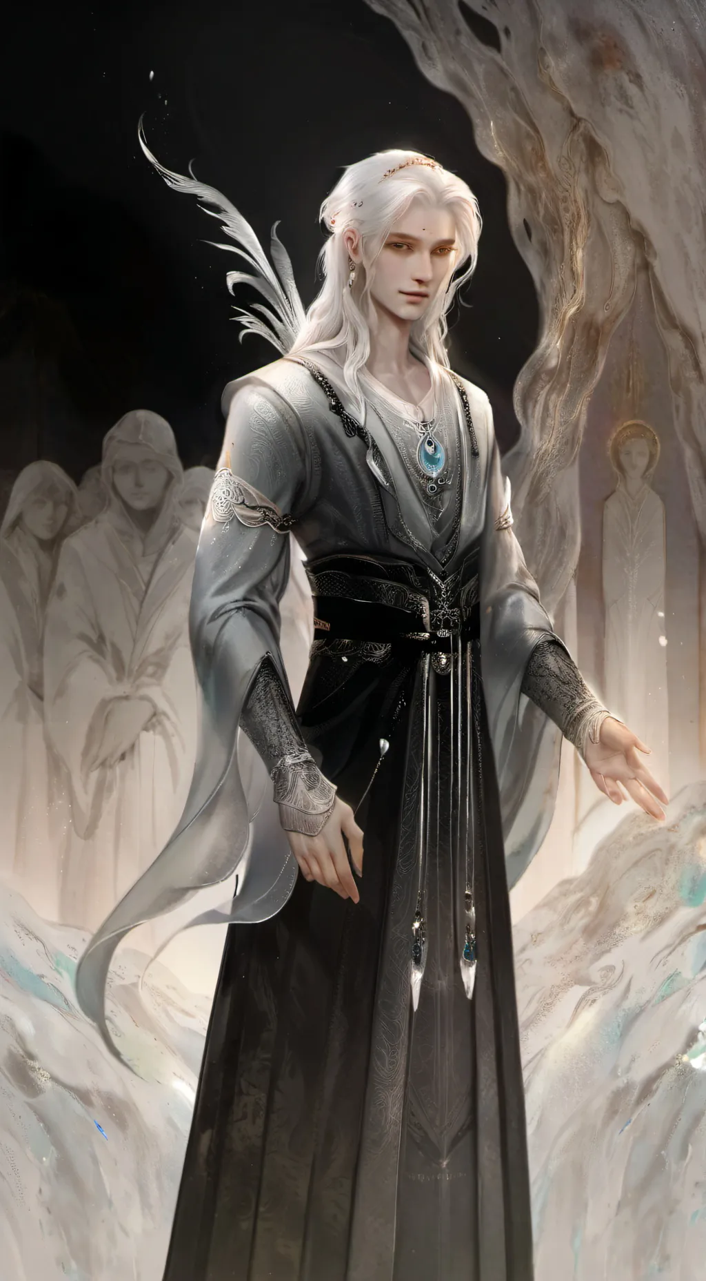 ai character: uh background