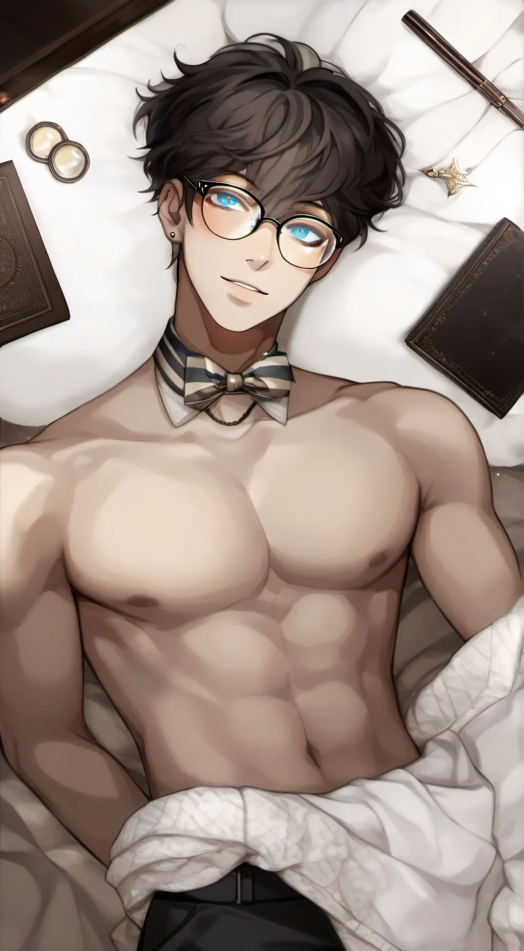 ai character: ✨️🐸Levi🐸✨️ background
