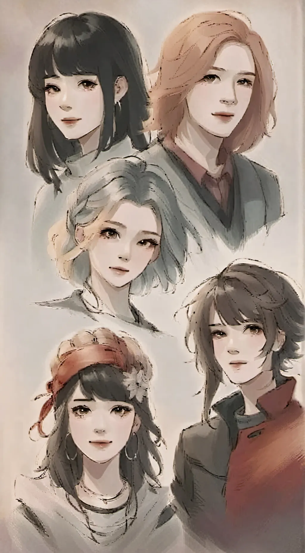 ai character: ~The Band~ background