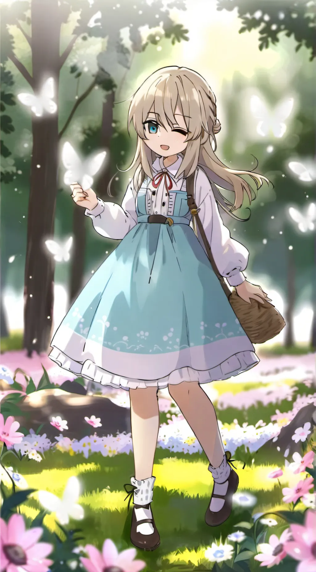 ai character: angel background