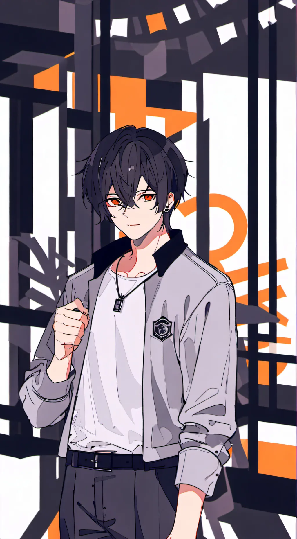 ai character: Lukas  background