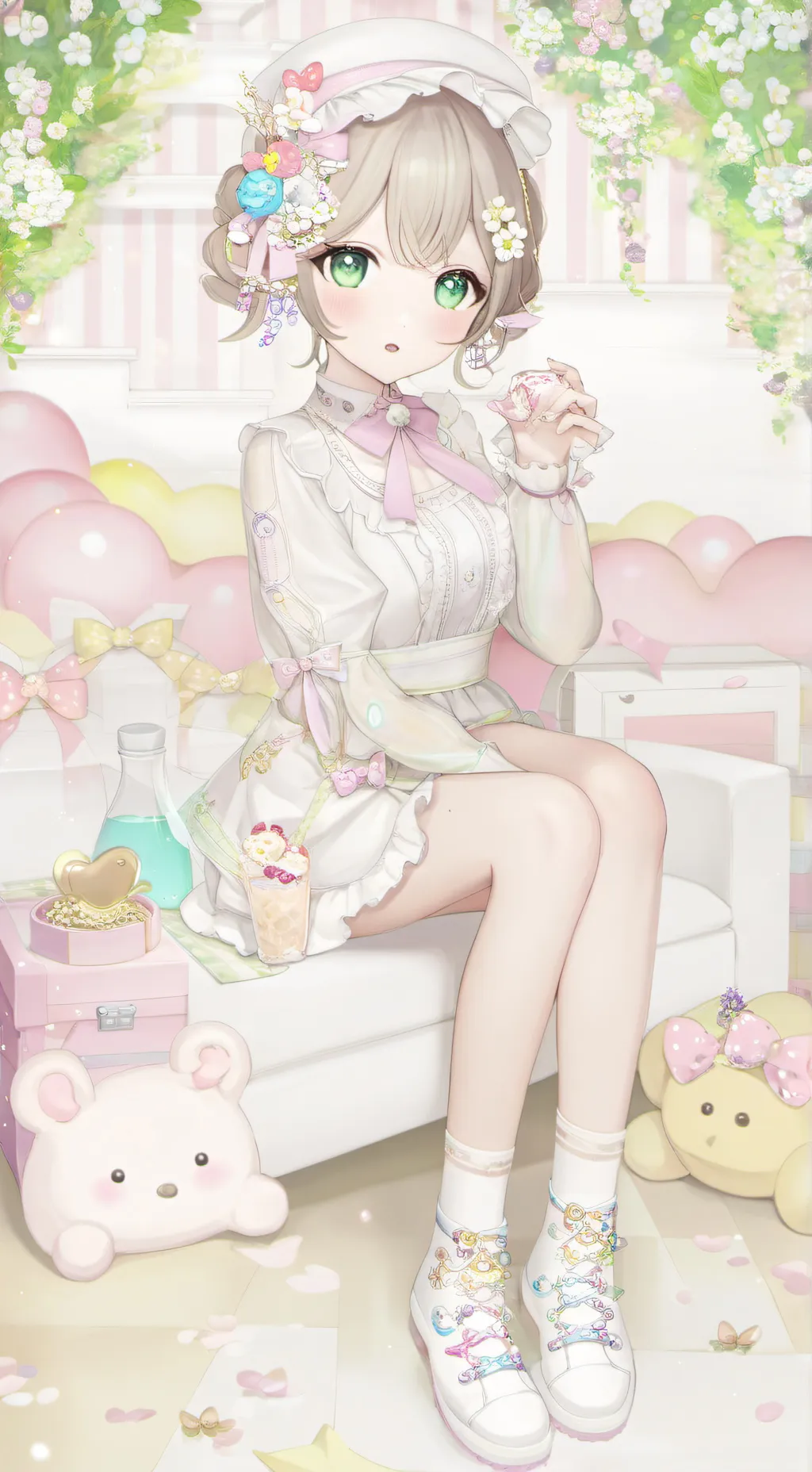 ai character: Alejandra  background