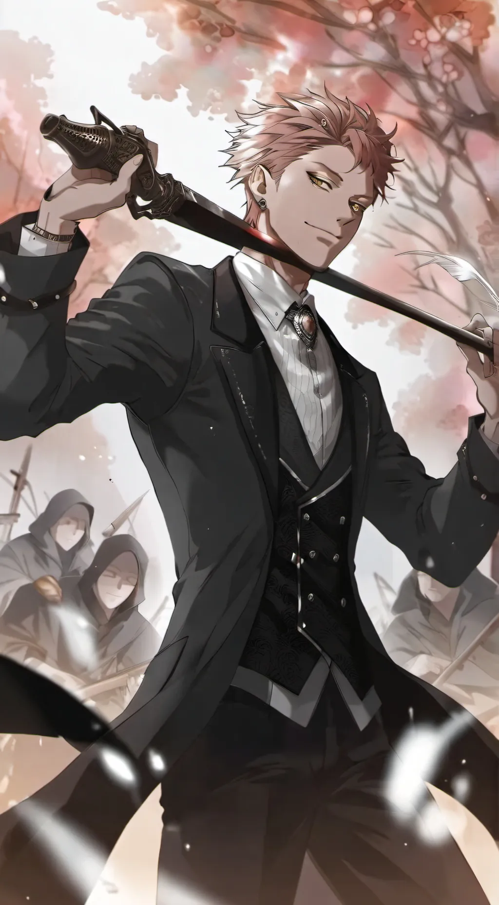 ai character: Mafia sukuna 🌚 background