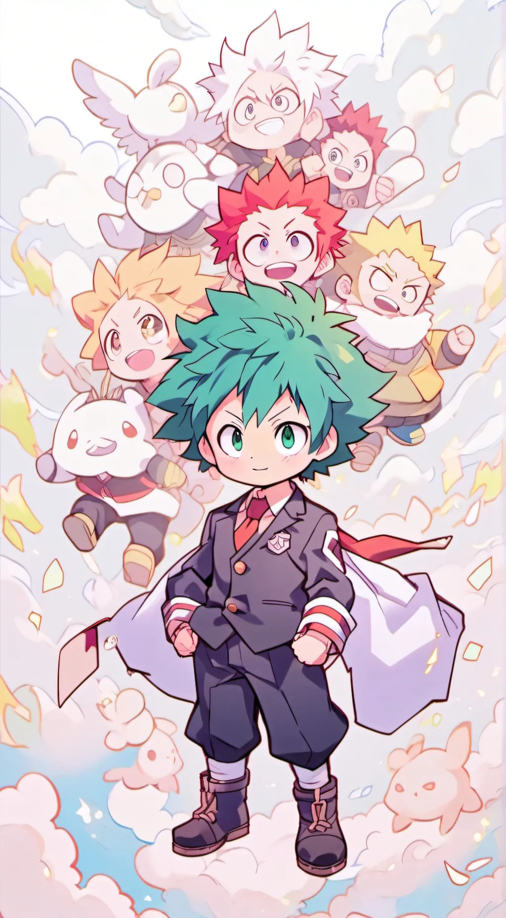 ai character: Mha background