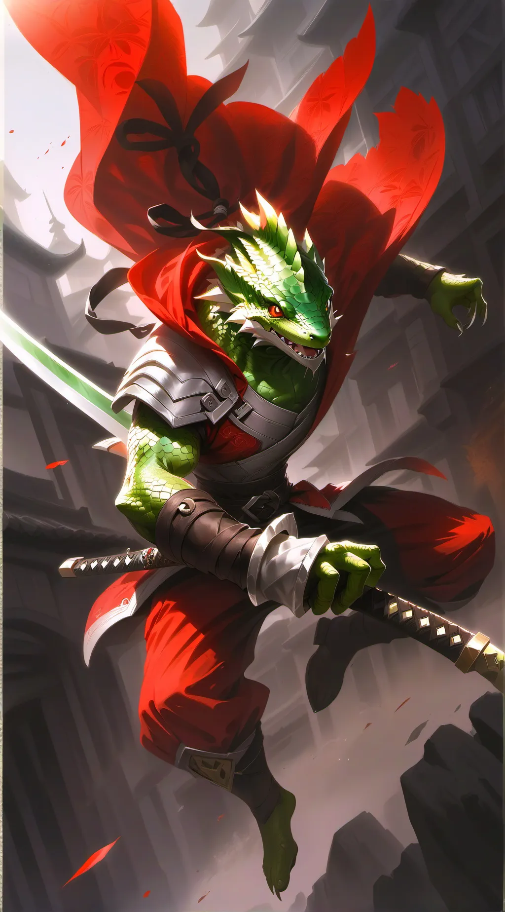 ai character: Kusa background