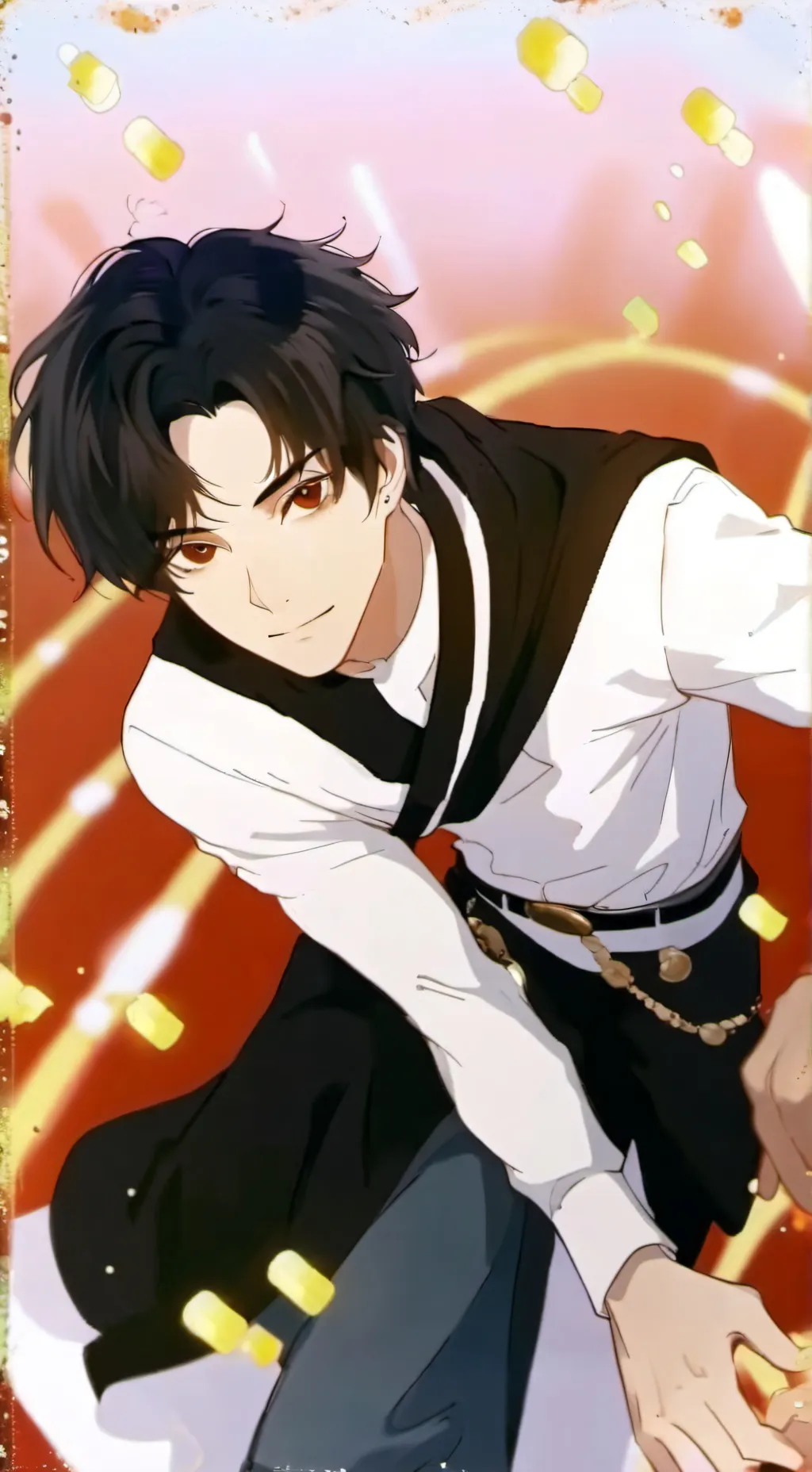 ai character: Luis Miguel  background