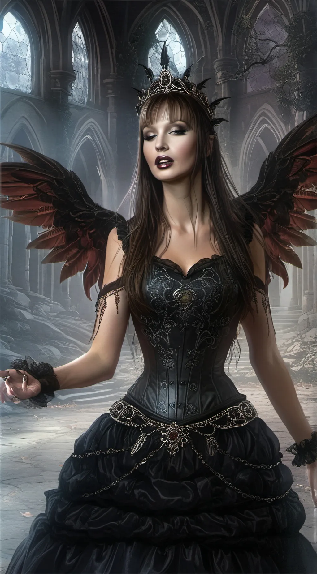ai character: Selene background