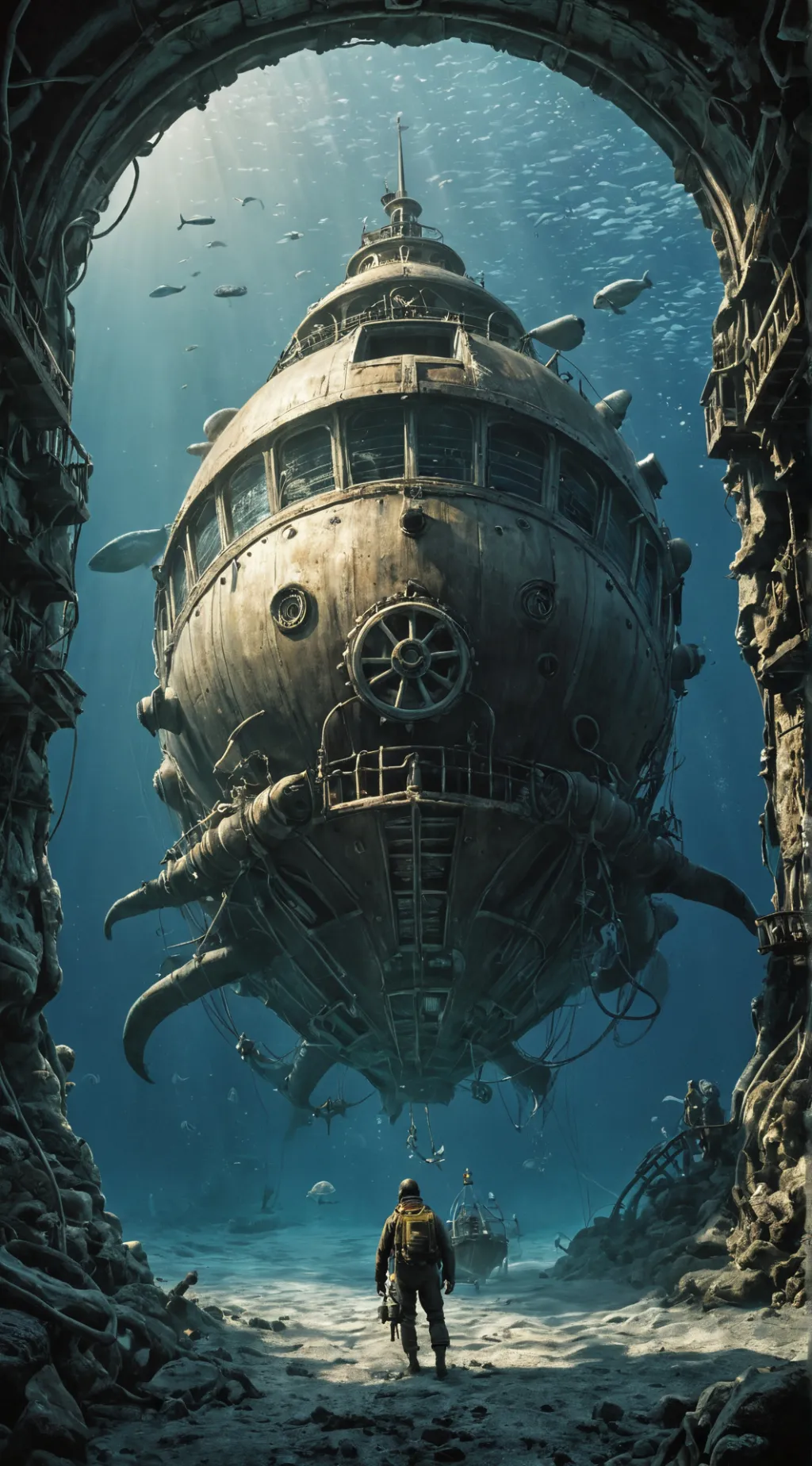 ai character: Nautilus background