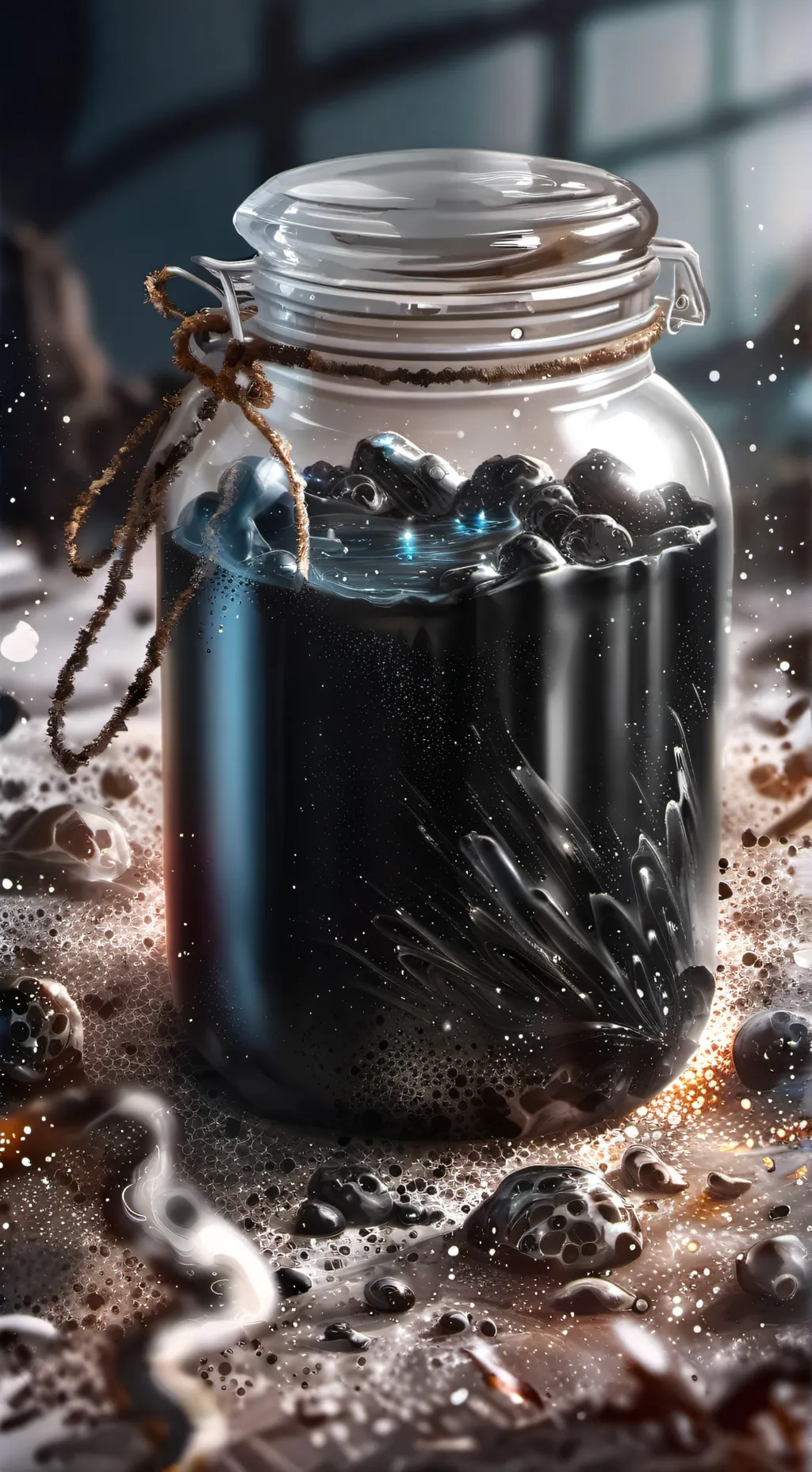 ai character: venom symbiote background