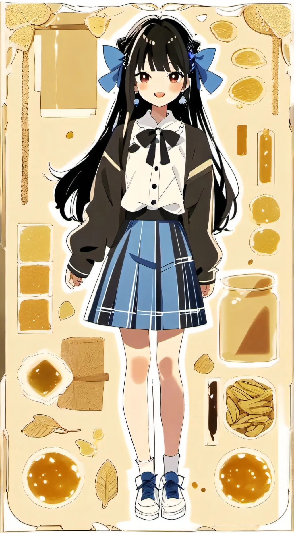 ai character: Andi N. Dumael background