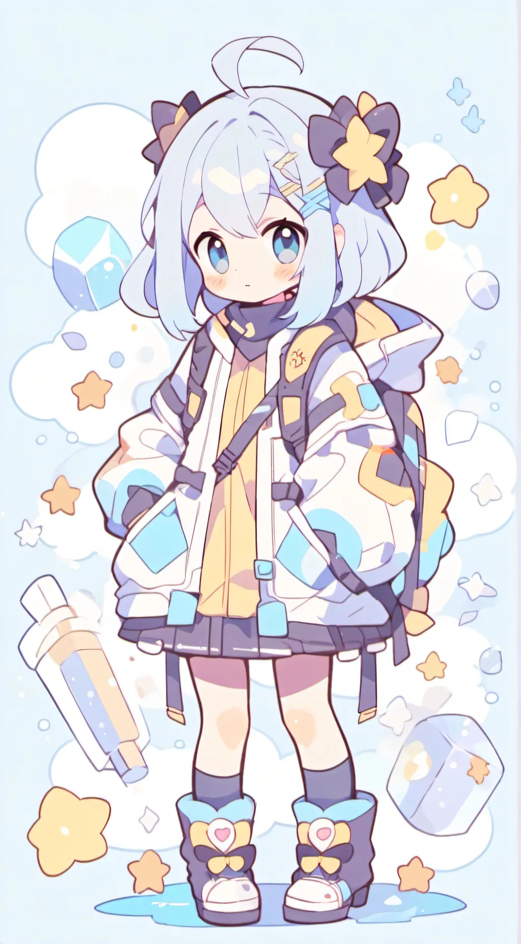 ai character: demon slayer  background
